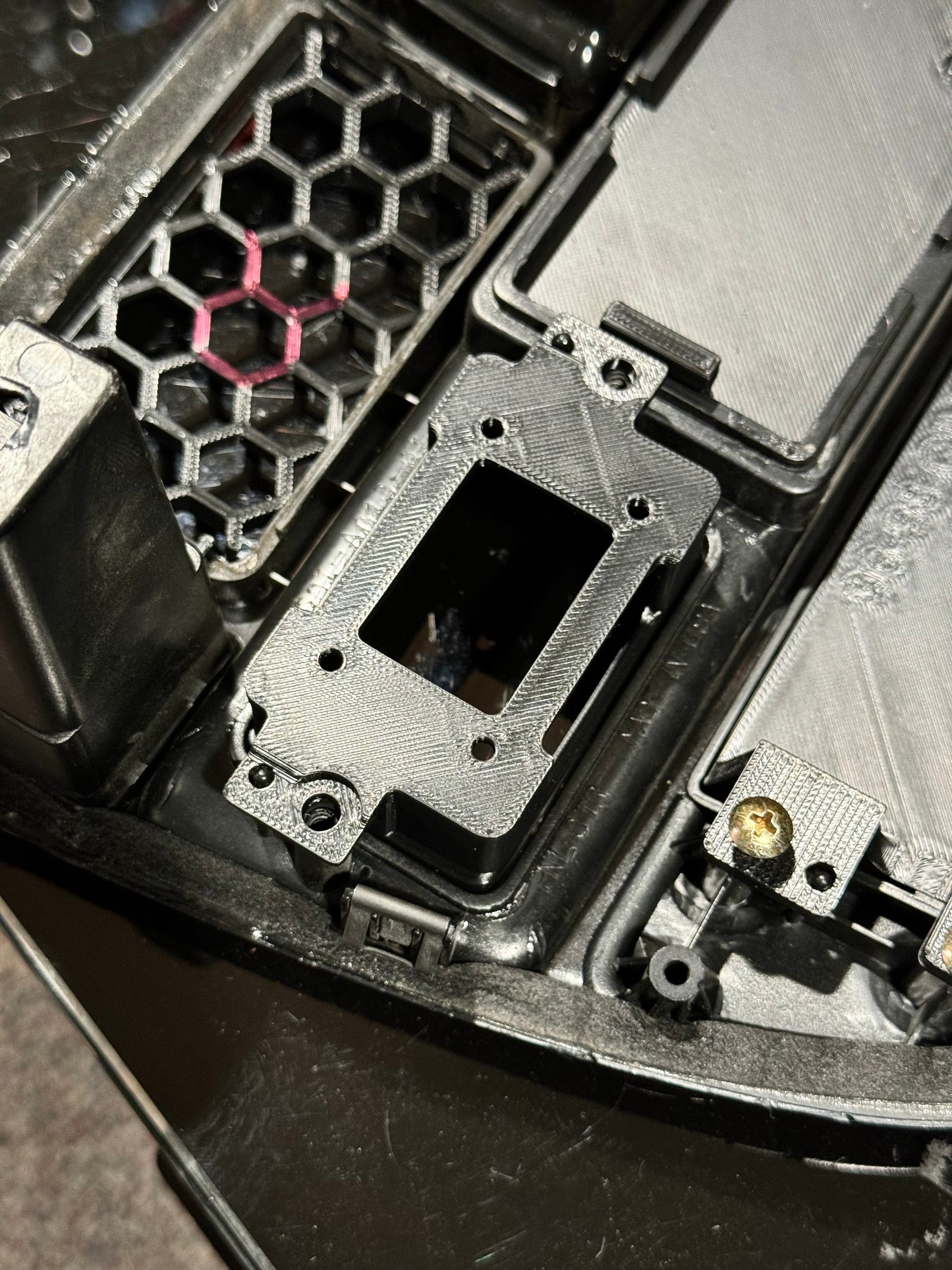 Clock / Pocket FuelTech Nano Mount EK Civic - 1 PC - GAP FILL / TEXTURE