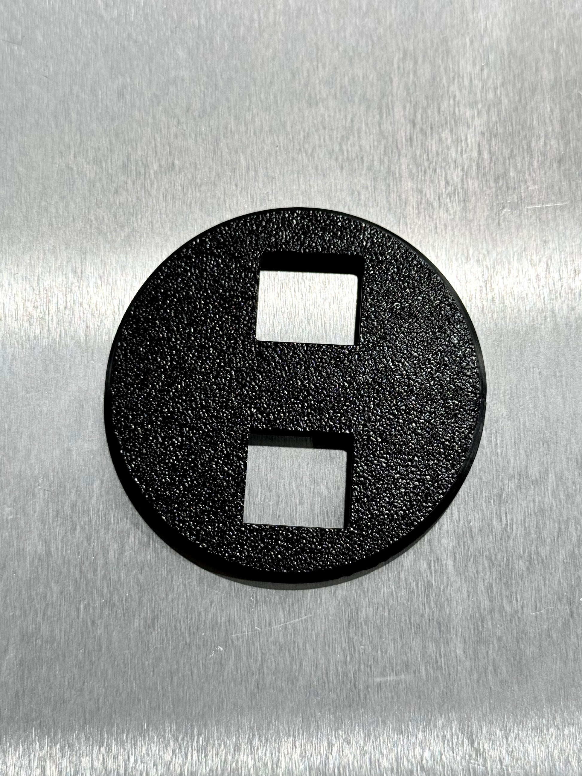 52MM Gauge Pod Filler - Textured / Blank Delete