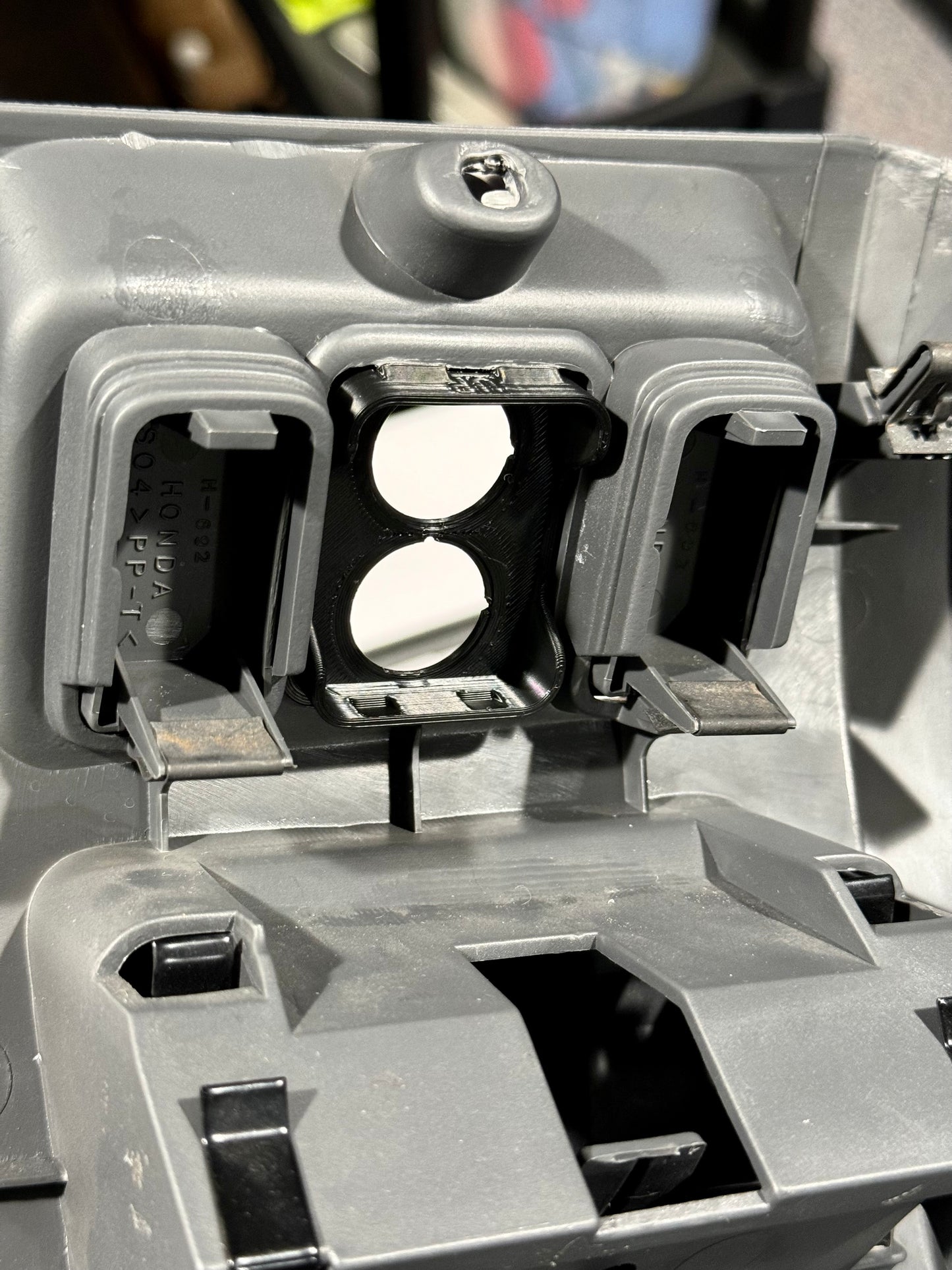 Mirror Switch Mounts EK Civic - 2 Rocker SW - NO SW / Textured