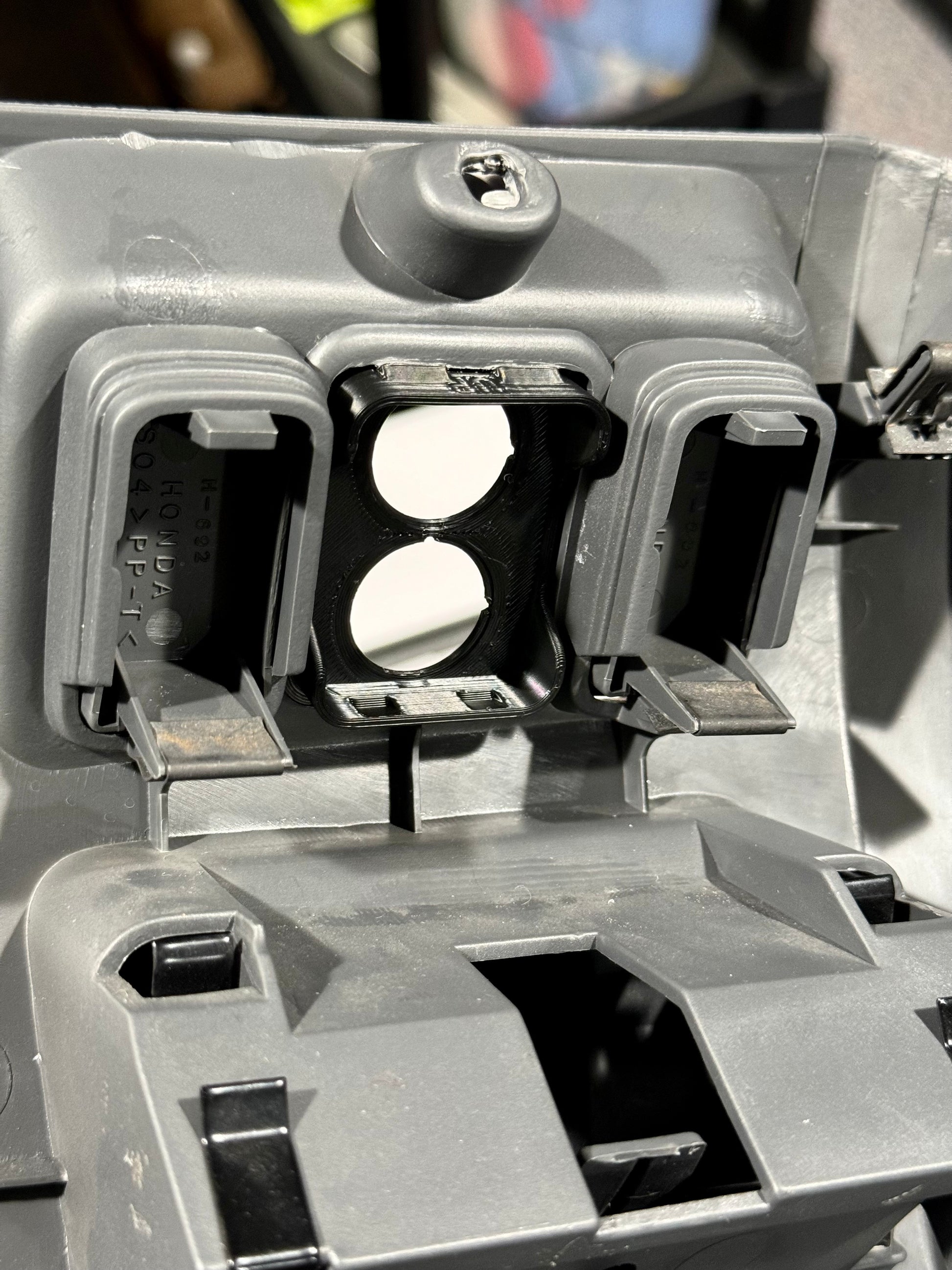 Mirror Switch Mounts EK Civic - 2 Rocker SW - NO SW / Textured