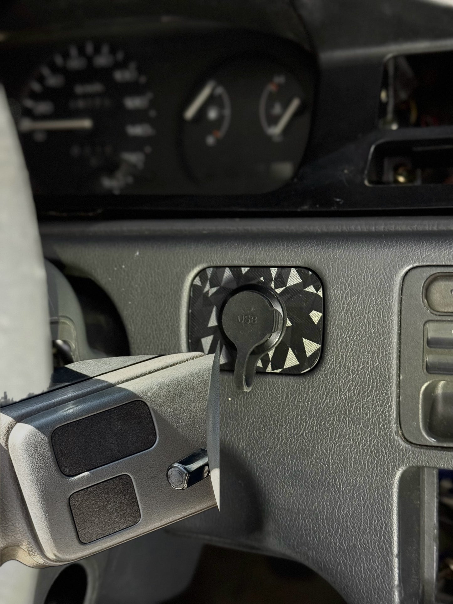 Defrost Button USB EG Civic - Passthrough + 2 Delete / Diamond
