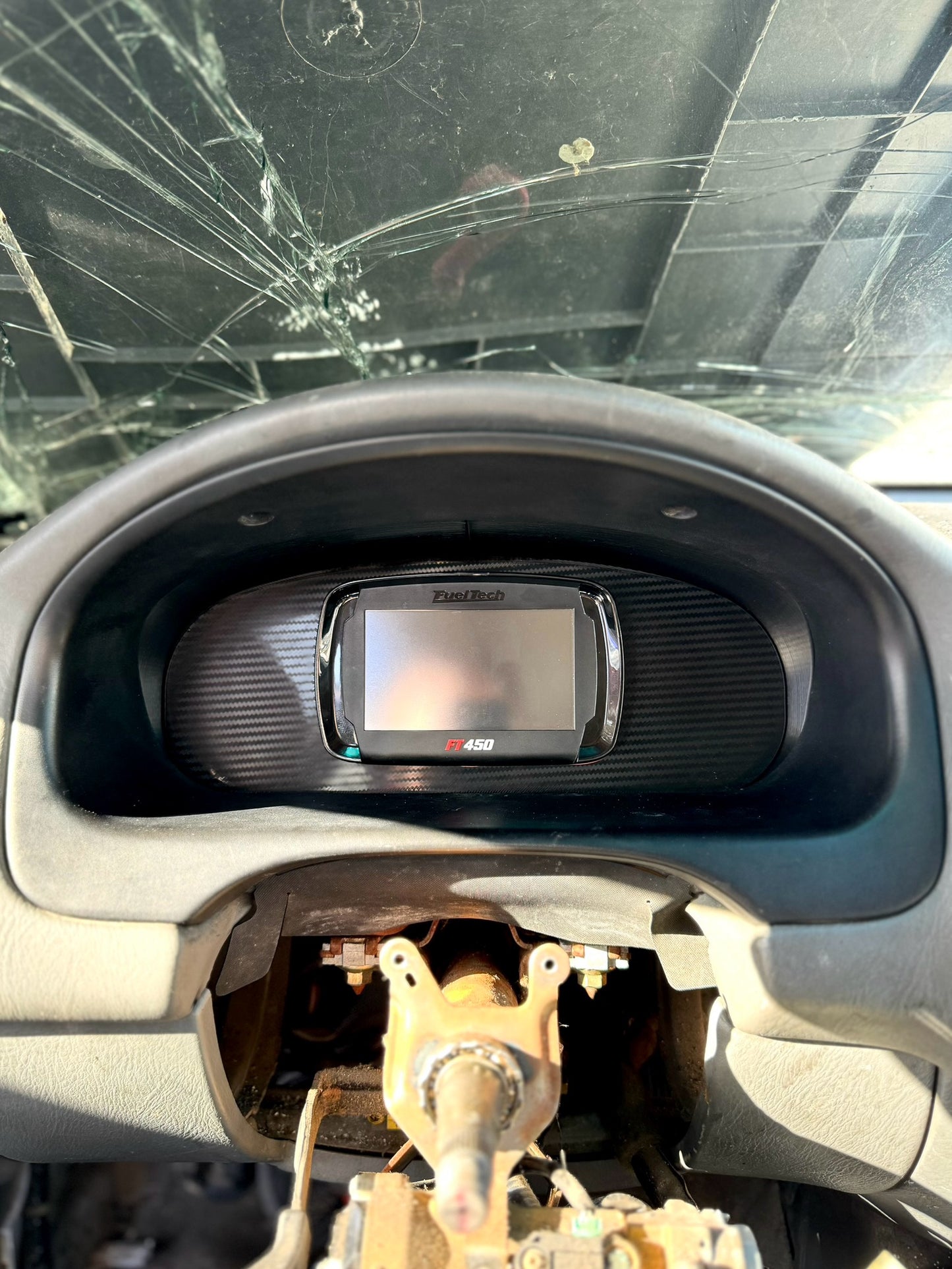 Cluster Display PANEL Mount EK - Carbon Fiber / FT NO NANO
