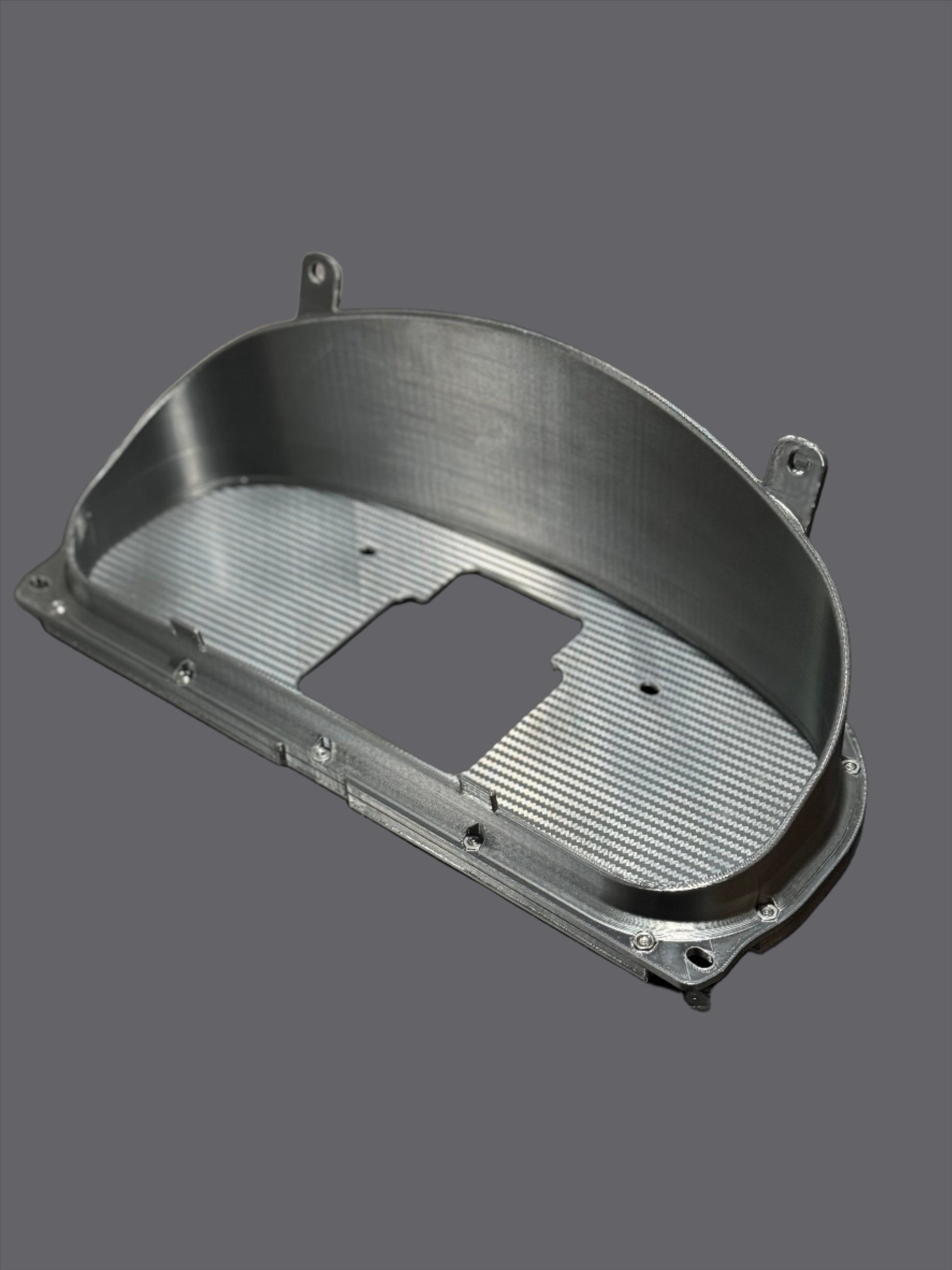 Cluster Display PANEL Mount EK - Carbon Fiber / Haltech IC7
