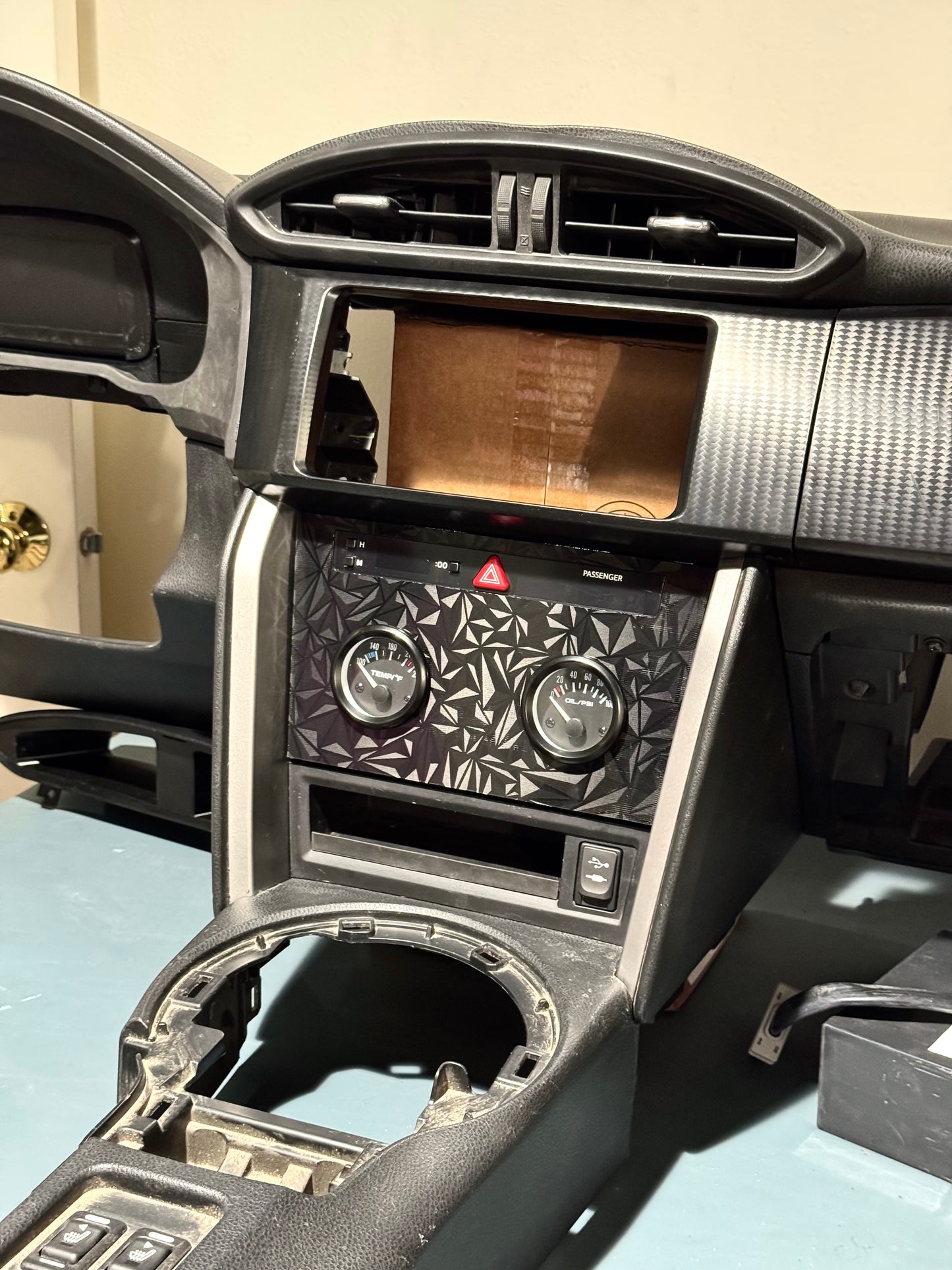 Climate Control Delete or Gauge Pod FRS BRZ GT86
