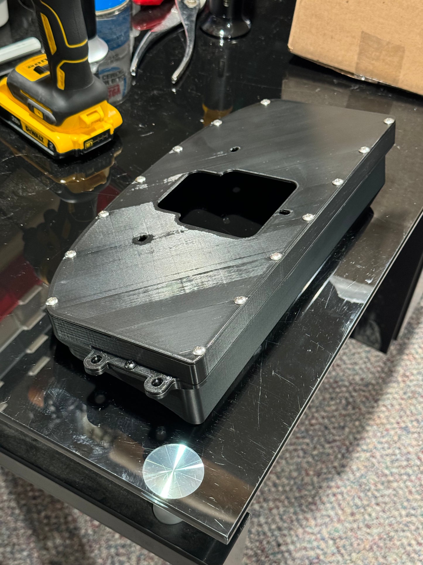 Cluster Display PANEL Mount EG - Textured / FT NO NANO