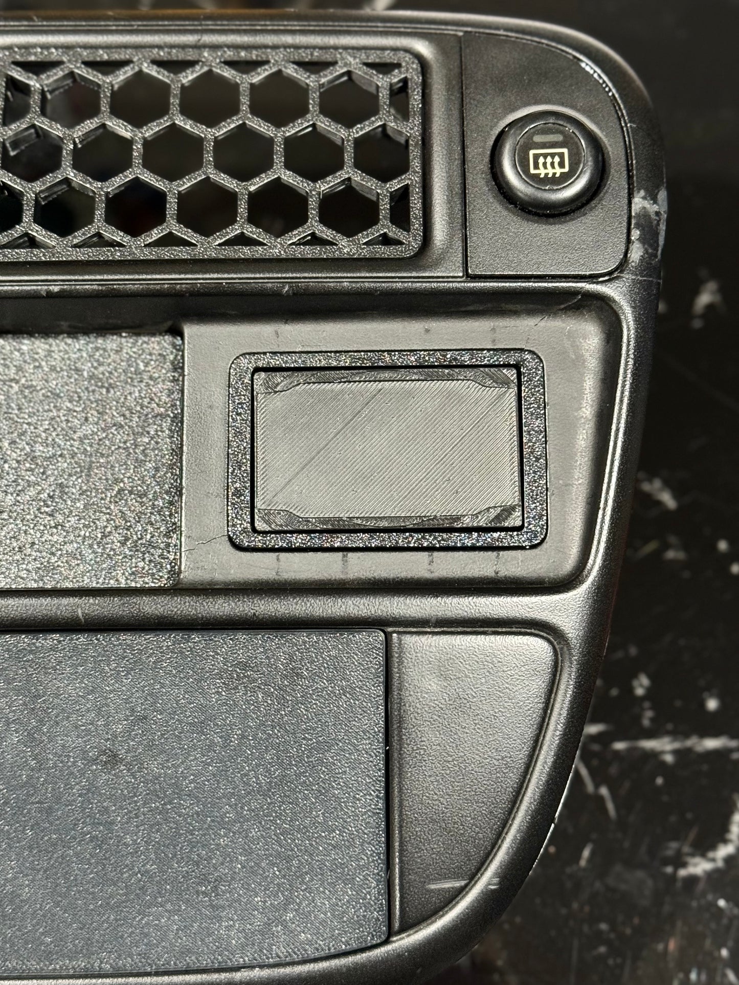 Clock / Pocket FuelTech Nano Mount EK Civic - 1 PC - GAP FILL / TEXTURE