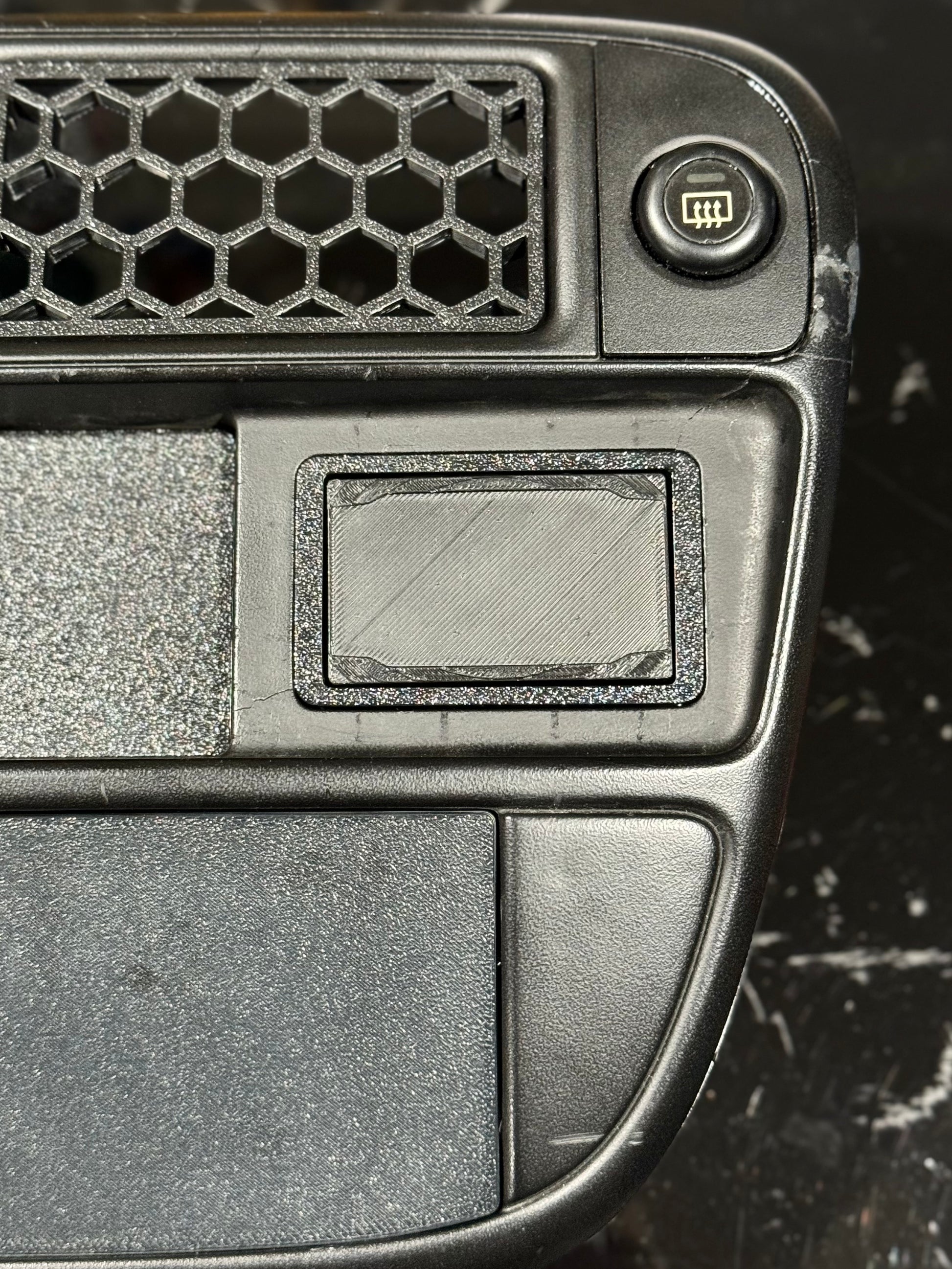 Clock / Pocket FuelTech Nano Mount EK Civic - 1 PC - GAP FILL / TEXTURE