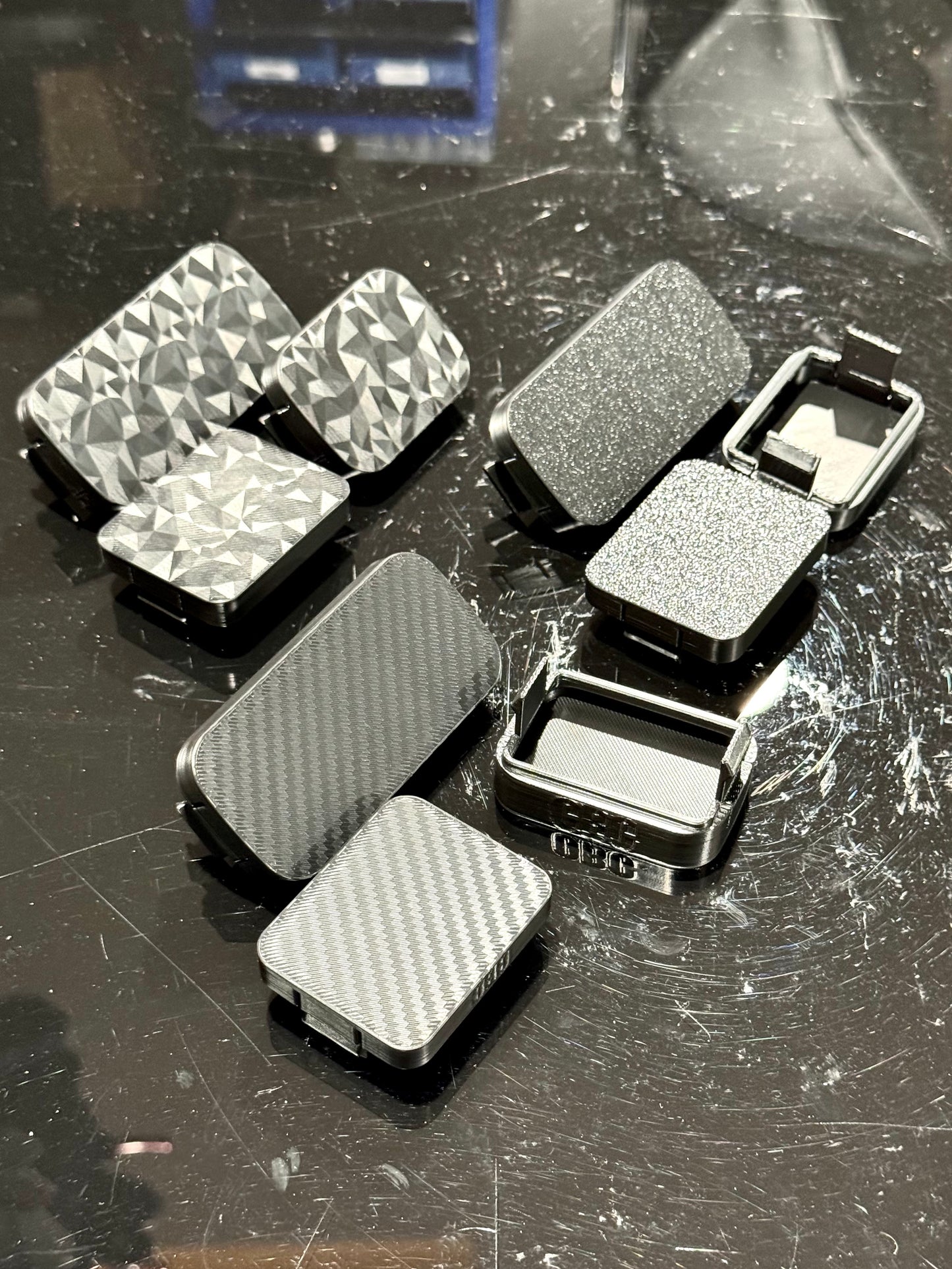 Button Delete Set 3PC EG Civic - Textured
