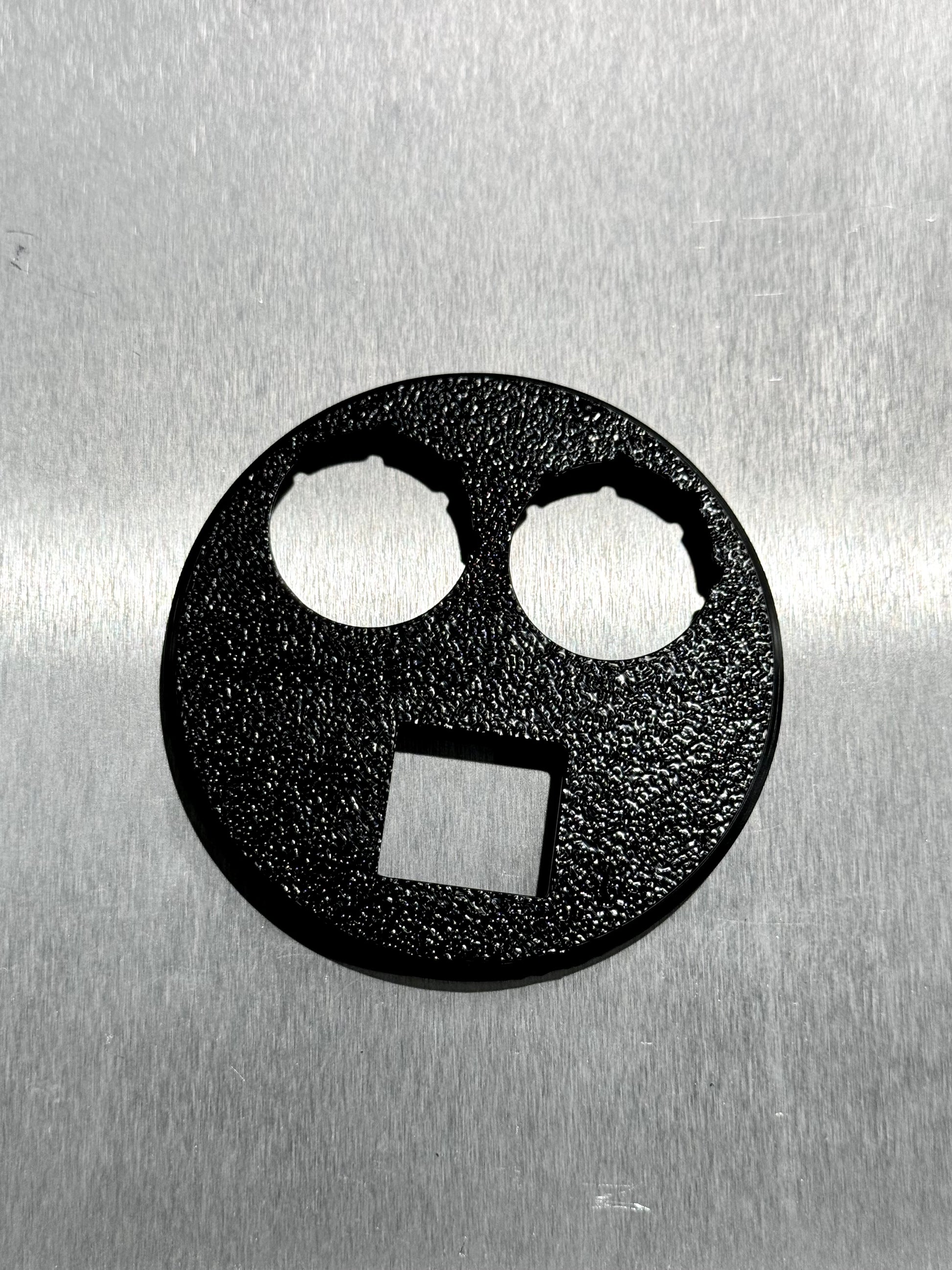 52MM Gauge Pod Filler - Textured / Blank Delete