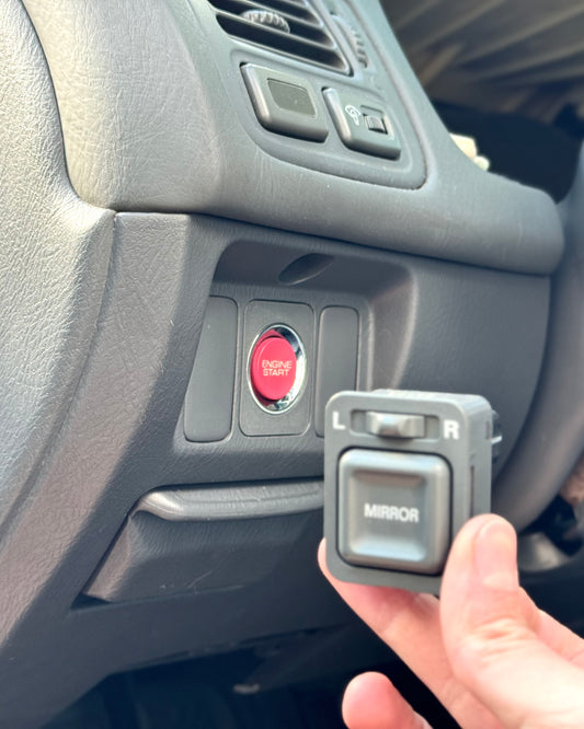 Mirror Switch Mounts EK Civic - BLANK / DELETE / Textured