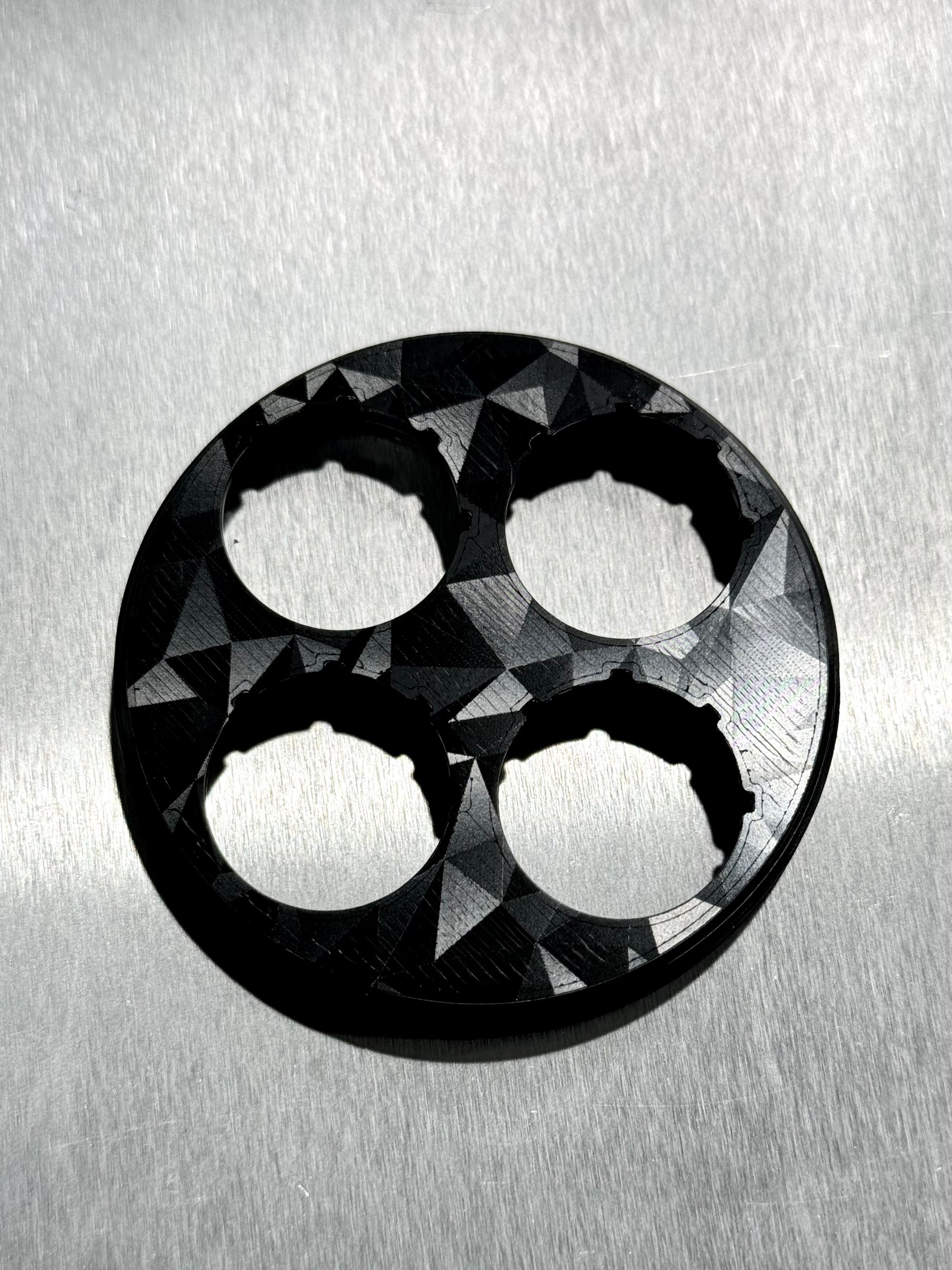 52MM Gauge Pod Filler - Textured / Blank Delete