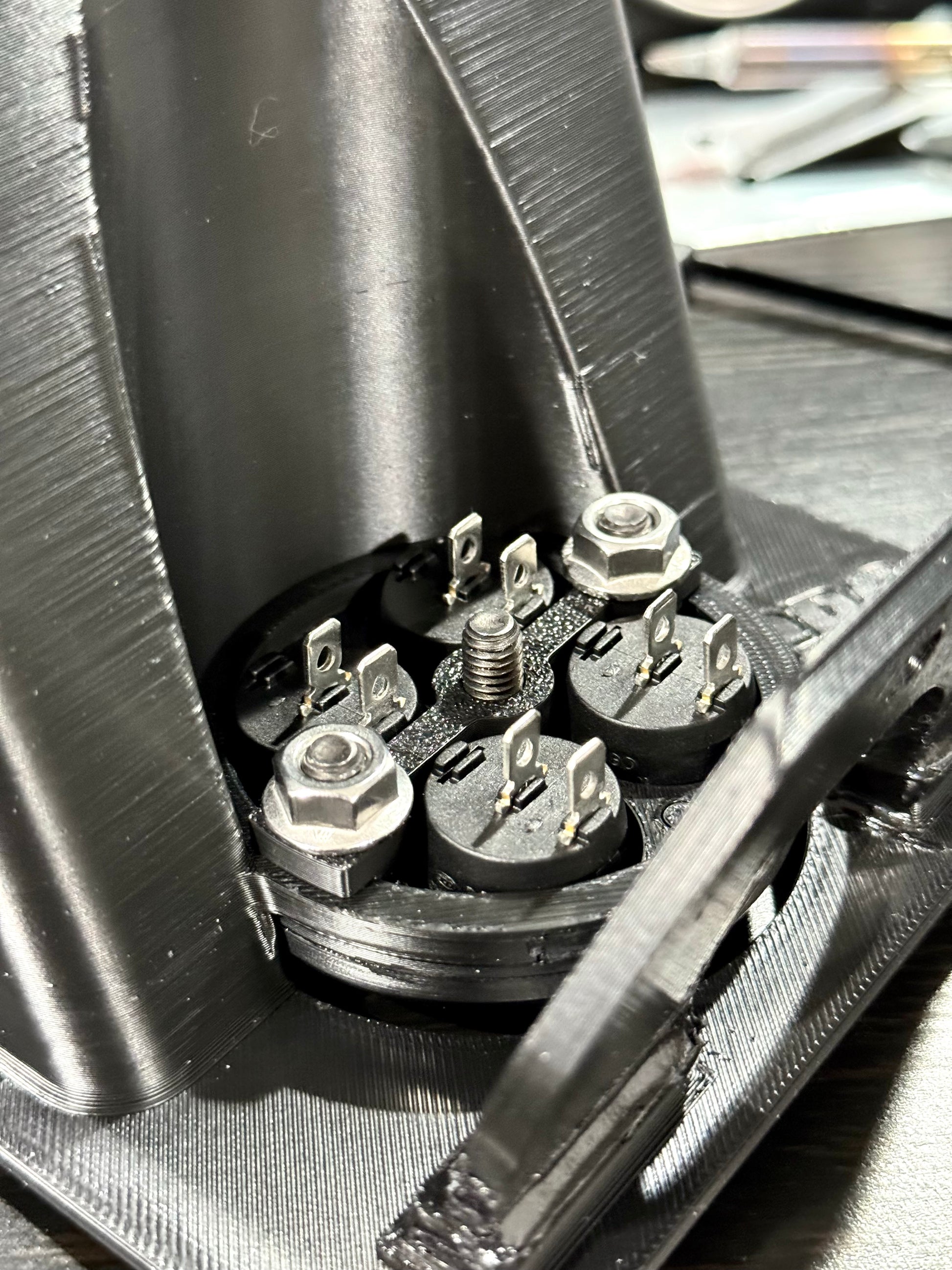 52MM Gauge Pod Filler - Textured / Blank Delete