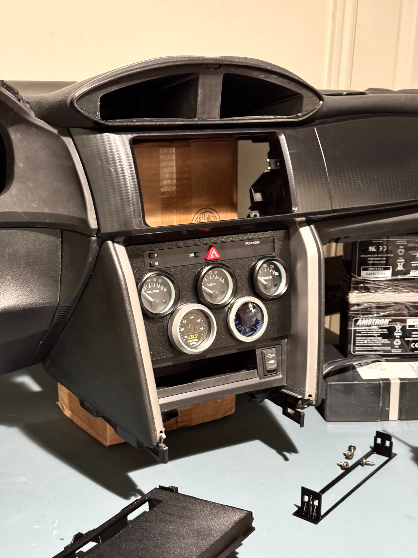 Climate Control Delete or Gauge Pod FRS BRZ GT86