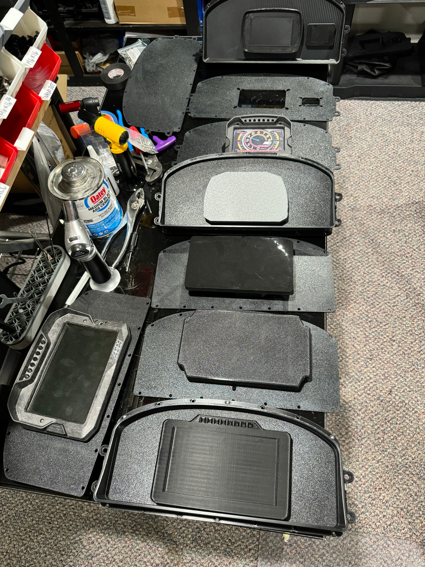 Cluster Display PANEL Mount EG - Textured / FT NO NANO