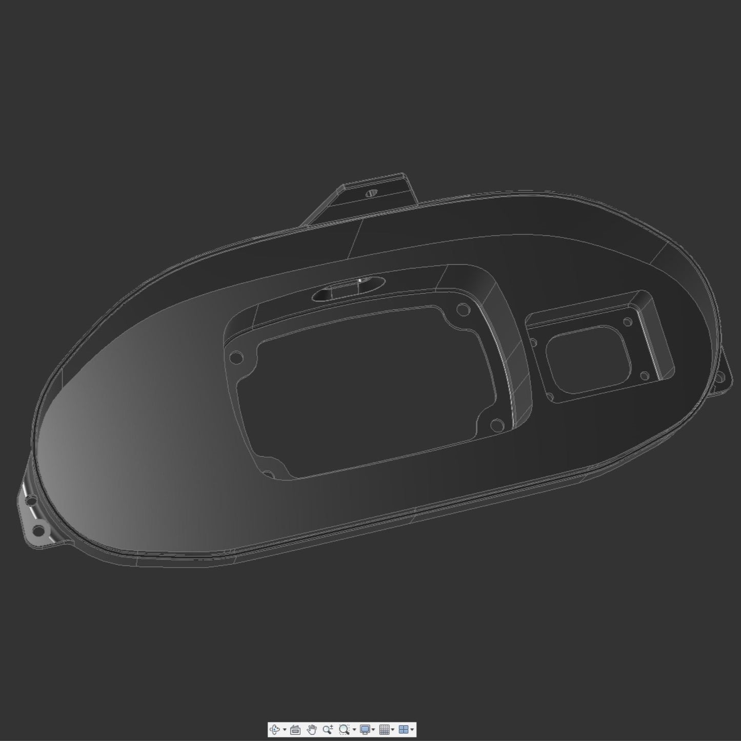 Cluster Display FLUSH Mount DC2
