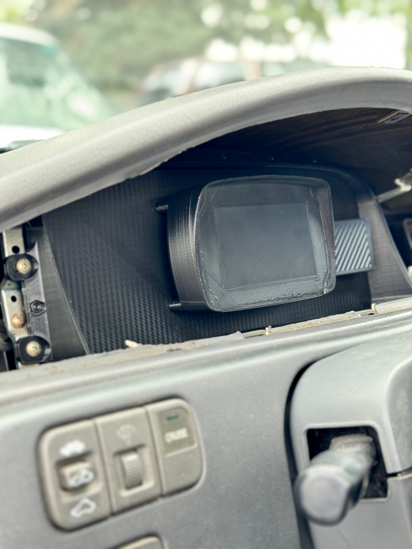 Cluster Display PANEL Mount EG - Textured / FT NO NANO