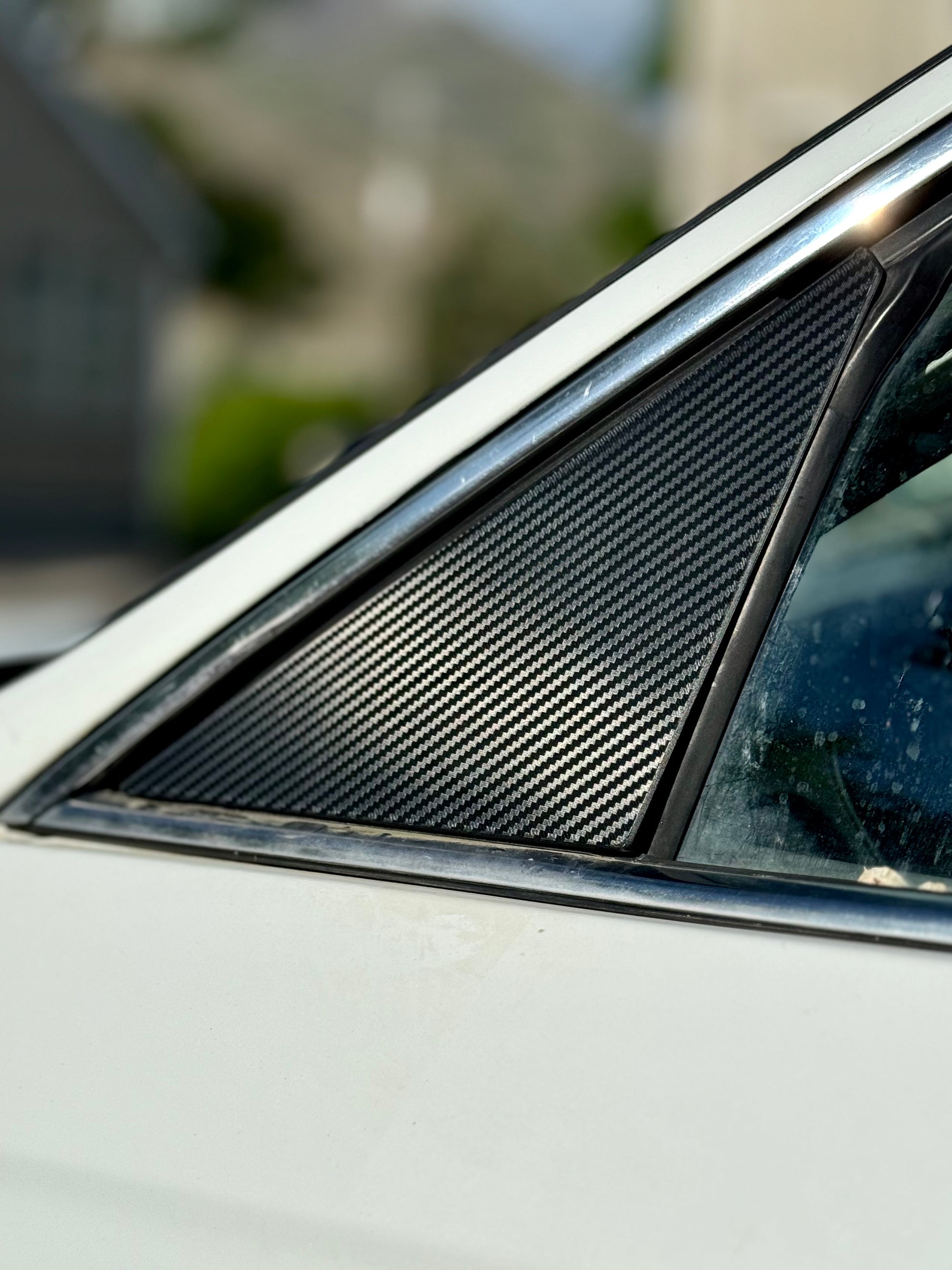 Side Mirror Delete EK Civic - Sedan - 4Door / Carbon Fiber