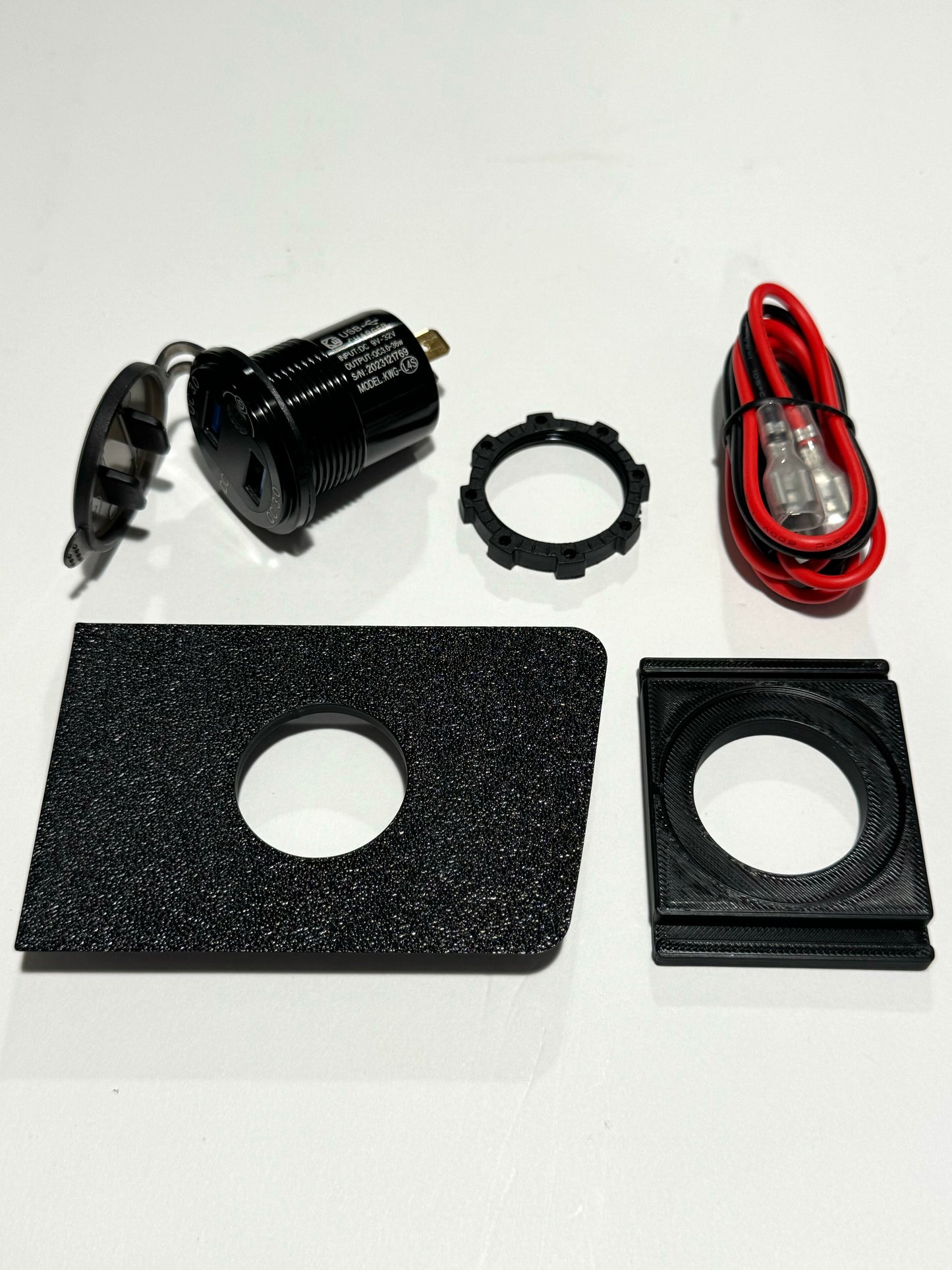 Clock / Pocket USB EK Civic - LHD / Passthrough ( tuning ) / Textured
