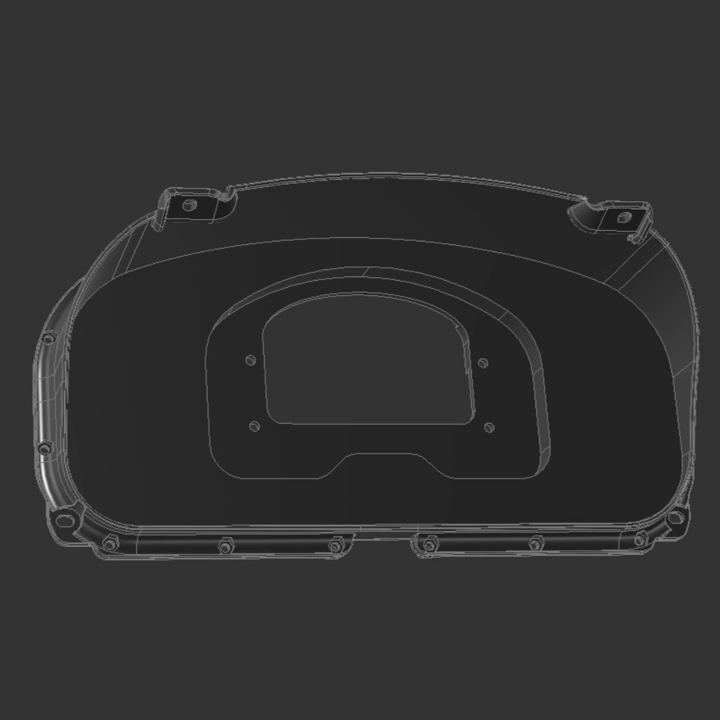 Cluster Display FLUSH Mount EK
