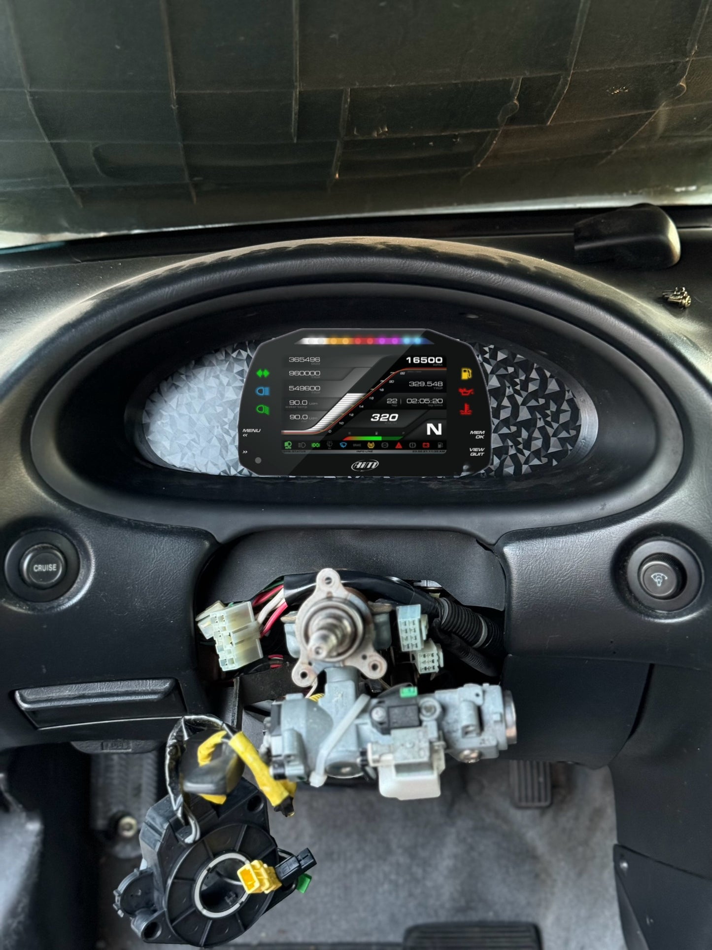 Cluster Display PANEL Mount DC2 - Diamond / AIM MXS