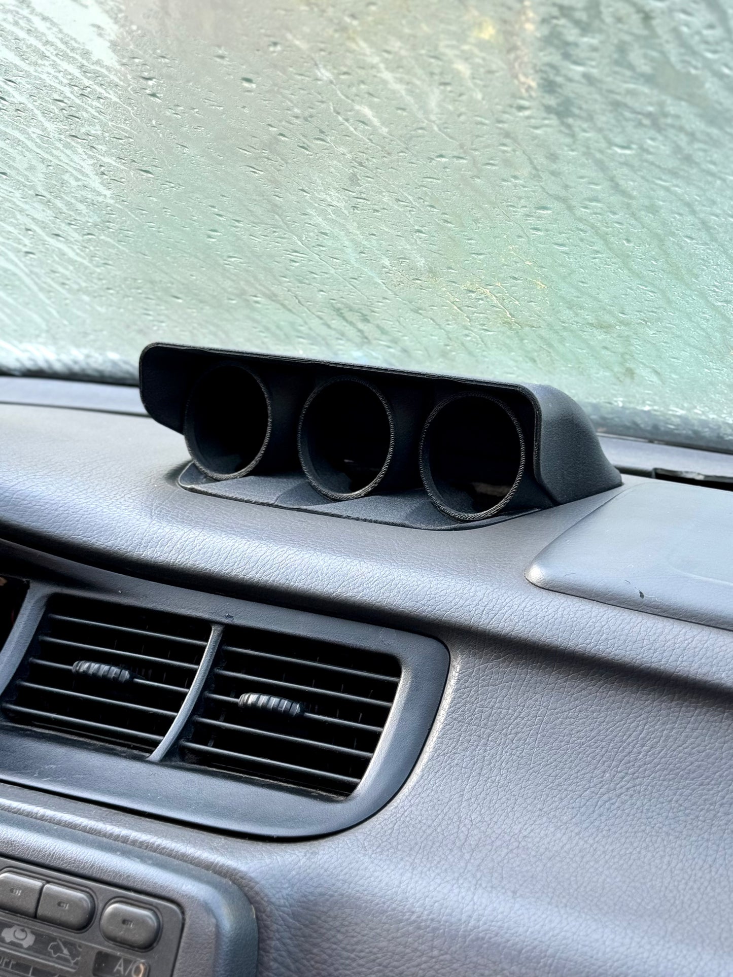 Dash Vent 3 Gauge Pod EG - LHD / ABS+GF - PREMIUM