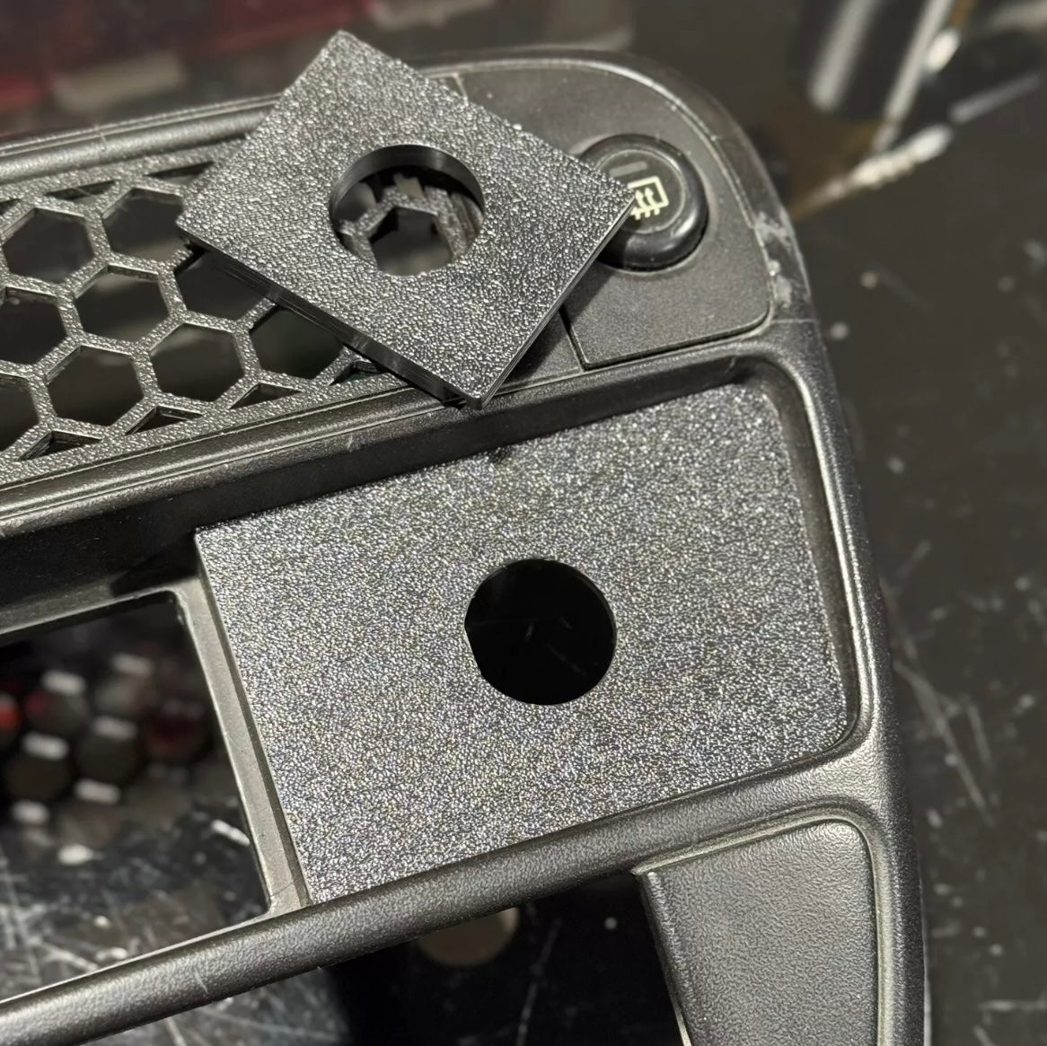 96-98 Civic EK USB Bulkhead Tuning Блок зарядного устройства с часами/карманным удалением