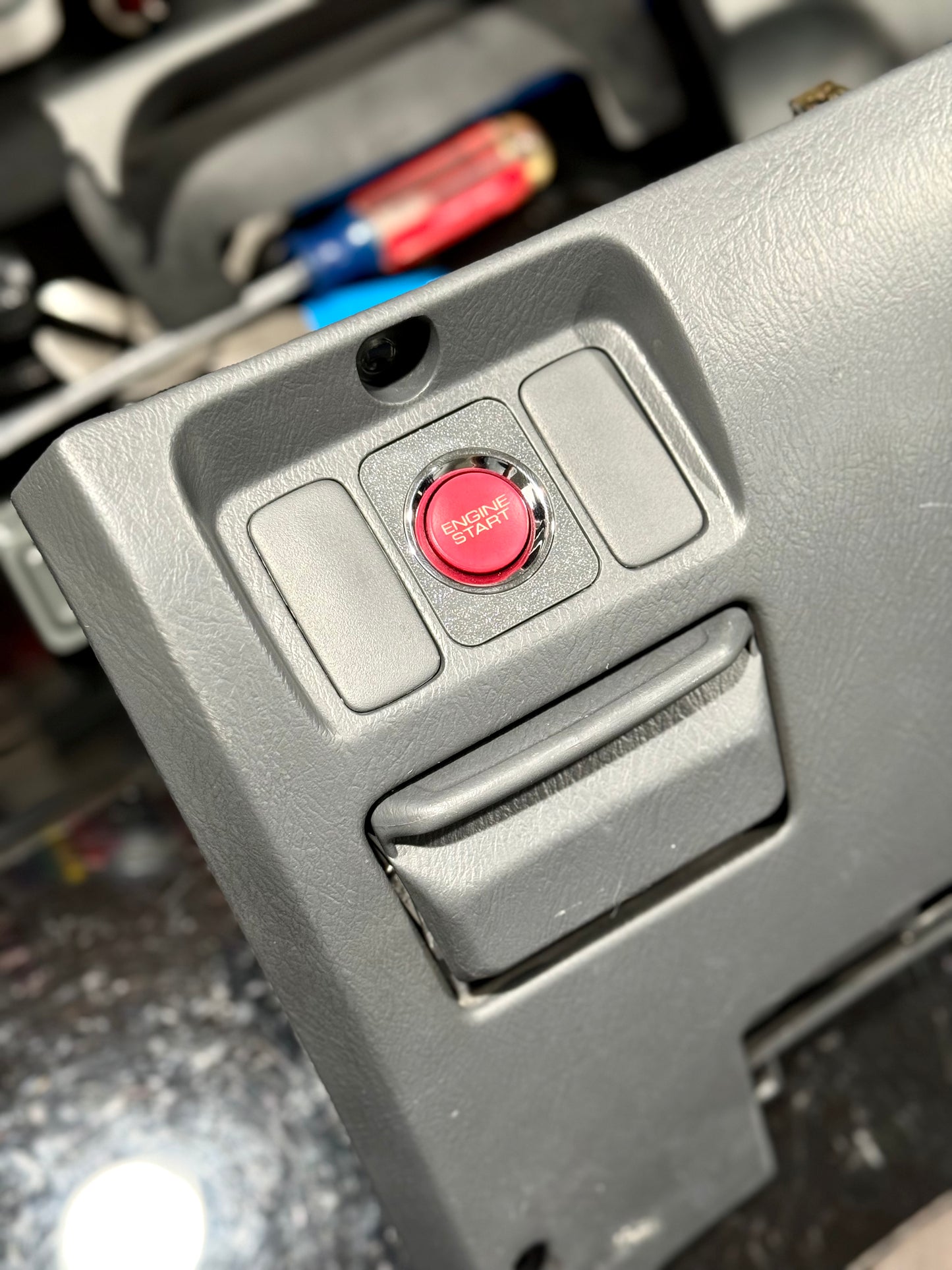 Mirror Switch Mounts EK Civic - S2K Start Button MOUNT / Textured