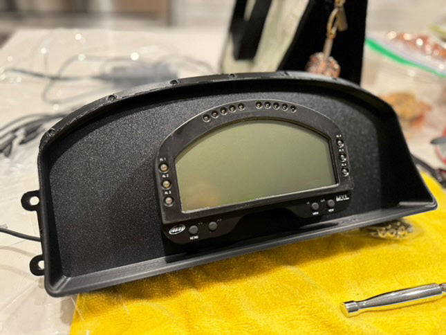 Cluster Display PANEL Mount EG - Textured / AIM MXL