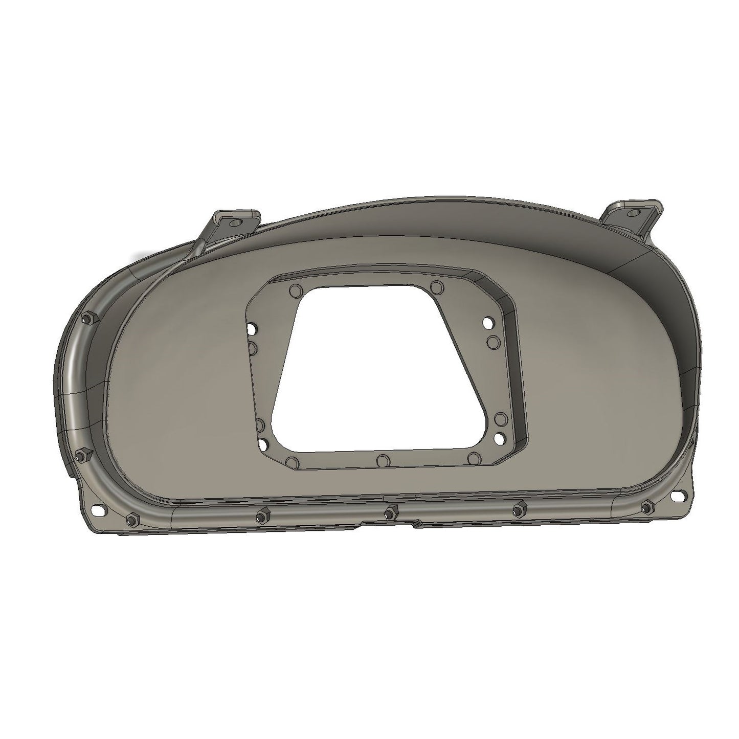 Cluster Display FLUSH Mount EK - Textured AEM CD5