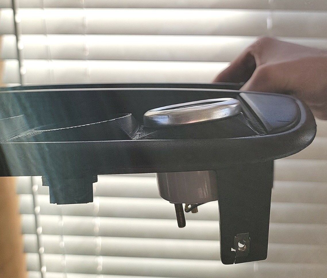 Climate Gauge 3 Pod Civic EK - ABS - Standard smooth black