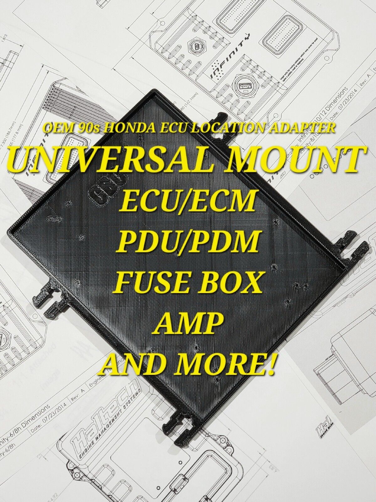 Honda Universal OEM ECU LOCATION Mount 88-09 - Default Title