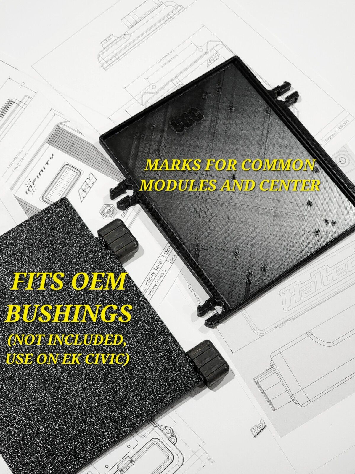 Honda Universal OEM ECU LOCATION Mount 88-09 - Default Title