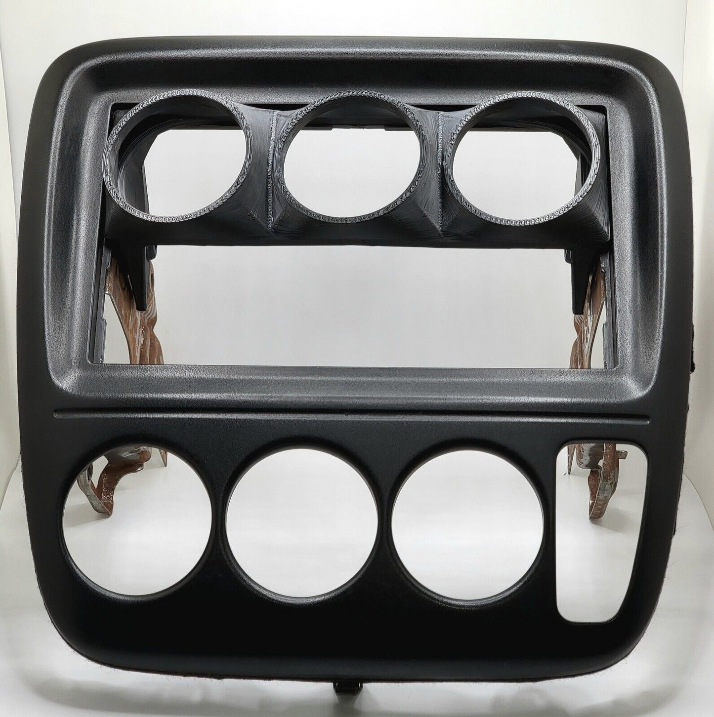 Radio 3 Gauge Pod Double or Single Din - Standard ABS
