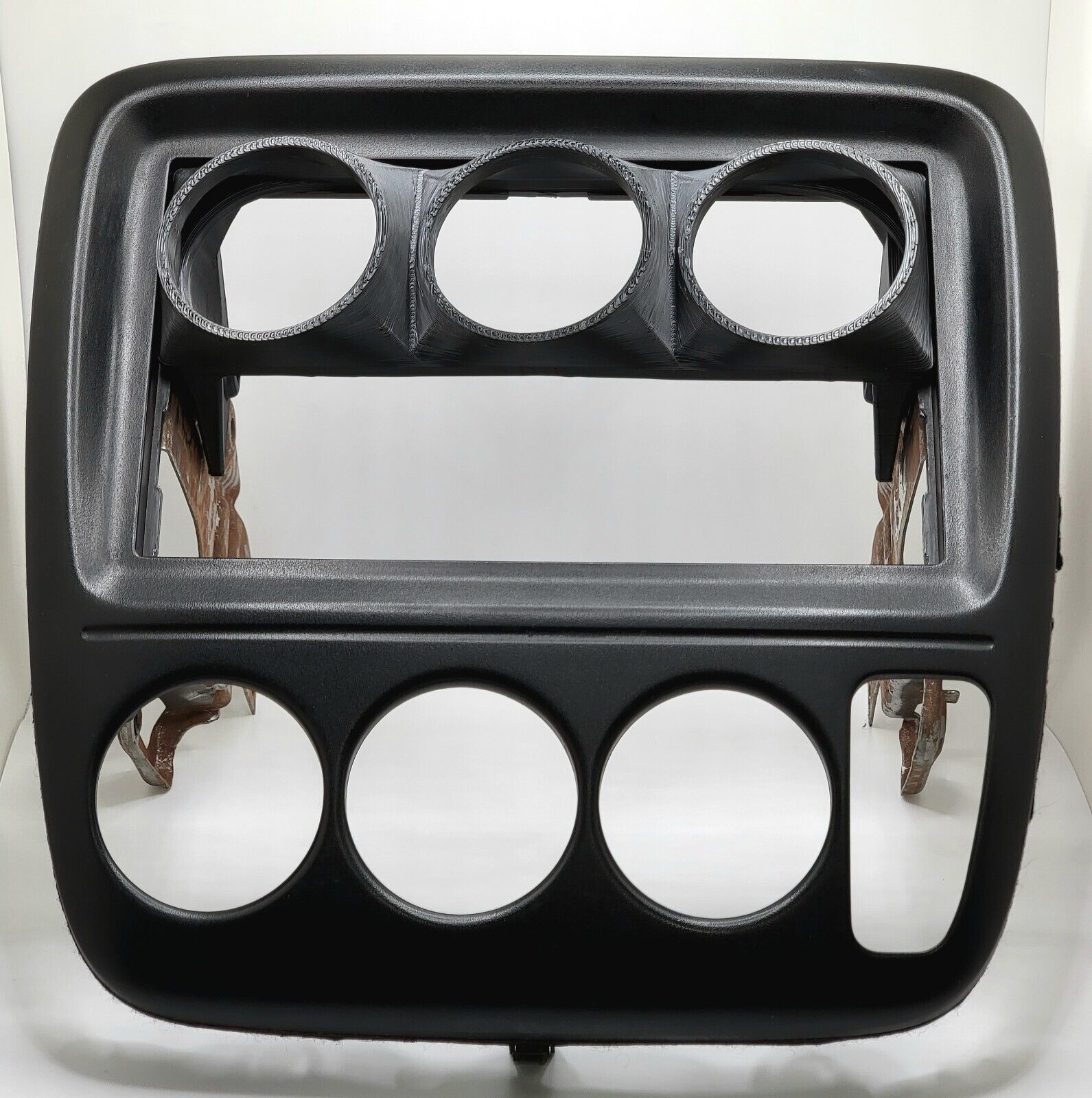 Radio 3 Gauge Pod Double or Single Din - Standard ABS