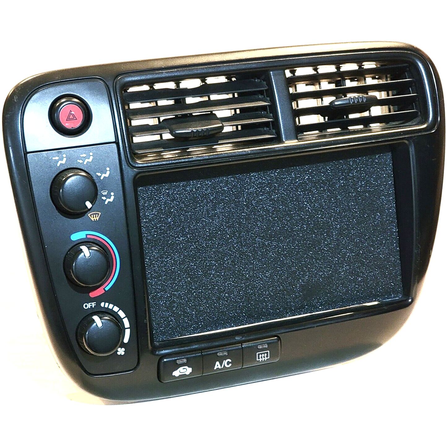 Double Din Block Off Radio - Textured