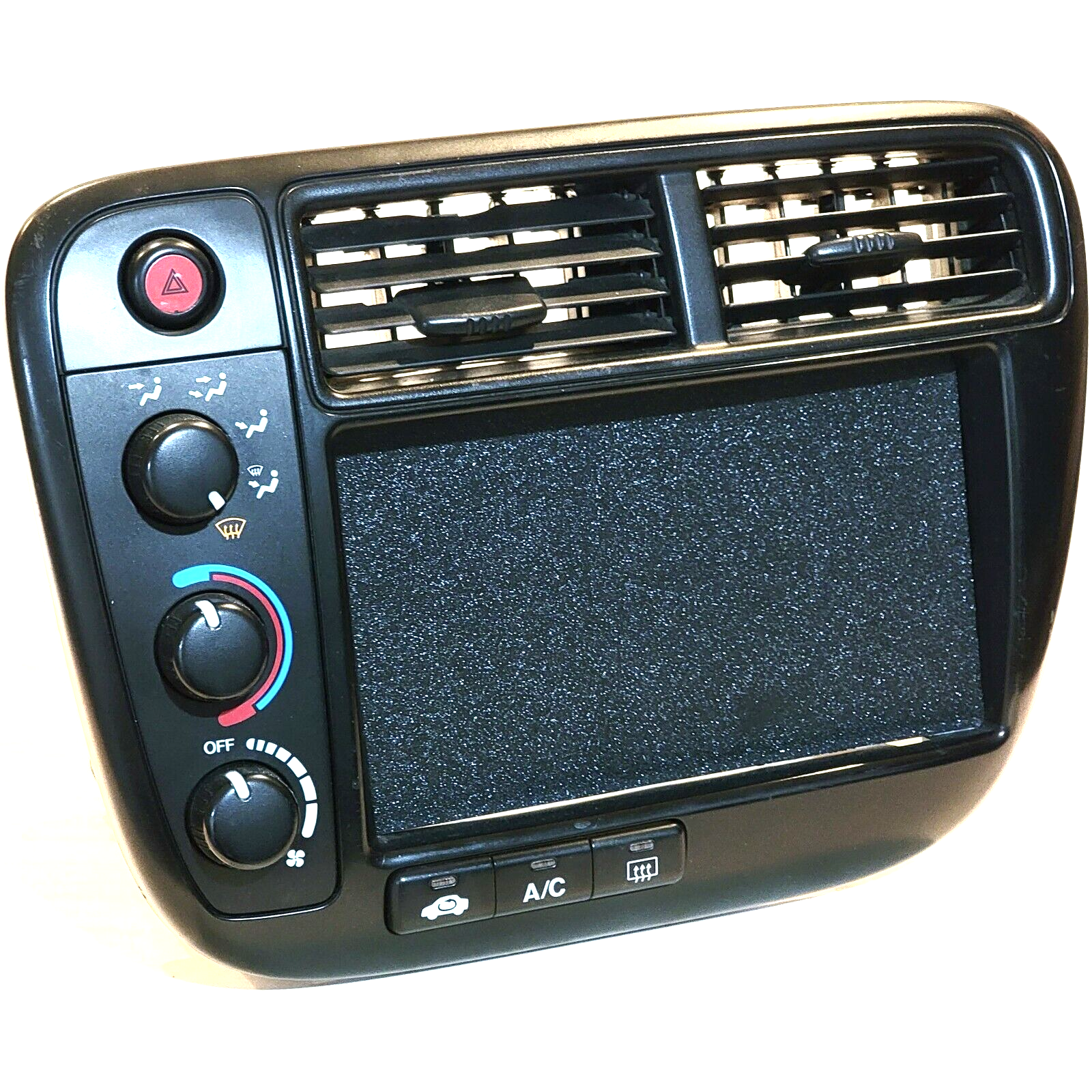 Double Din Block Off Radio - Textured