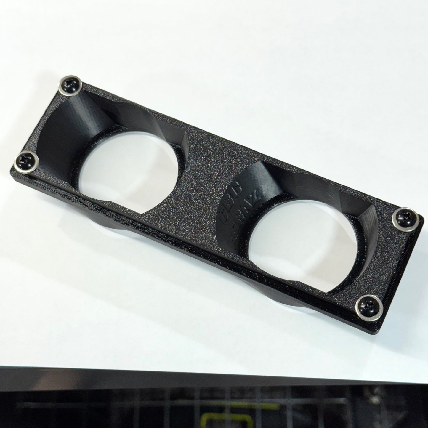 Single Din Radio Angled 2 Pod 52mm