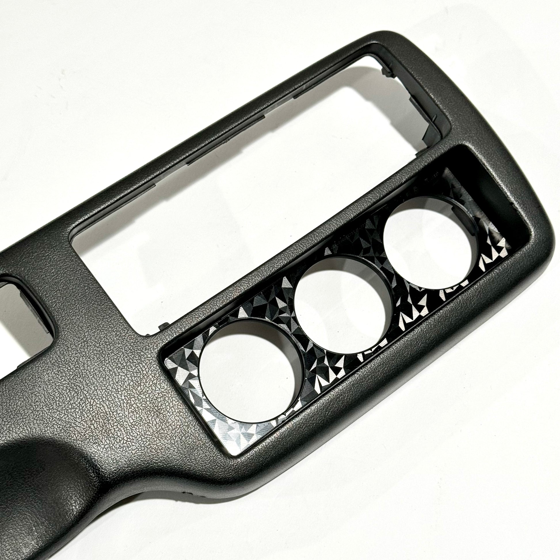 Radio Delete 1 2 3 Gauge Single Din 52mm Pod Honda Stereo - 3 Gauge / Diamond
