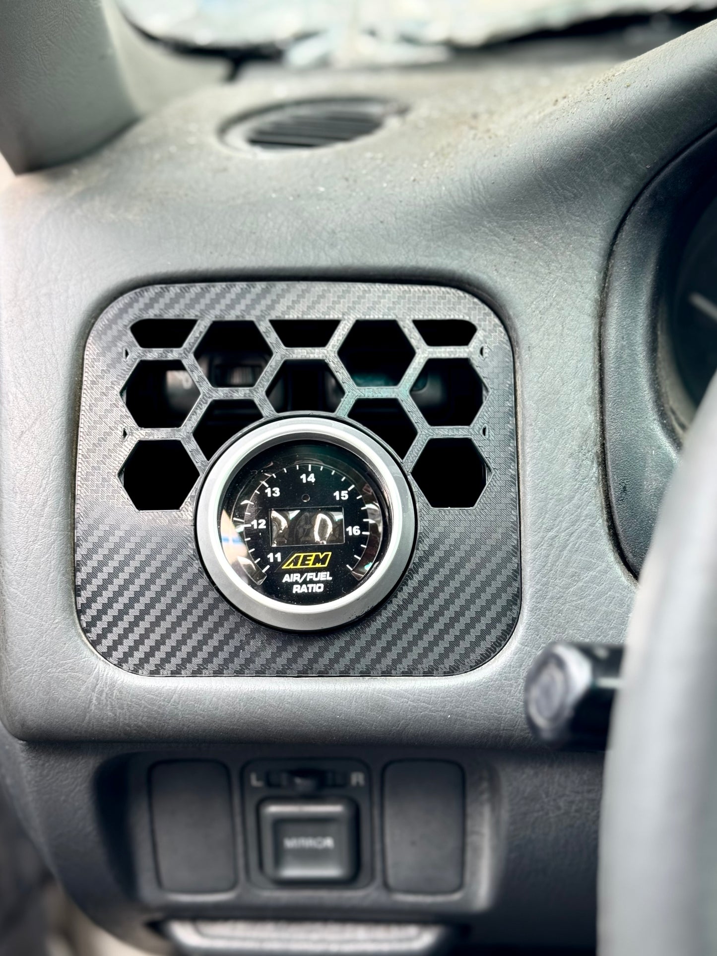 Driver Vent EK Civic - Gauge + Vent / Carbon Fiber