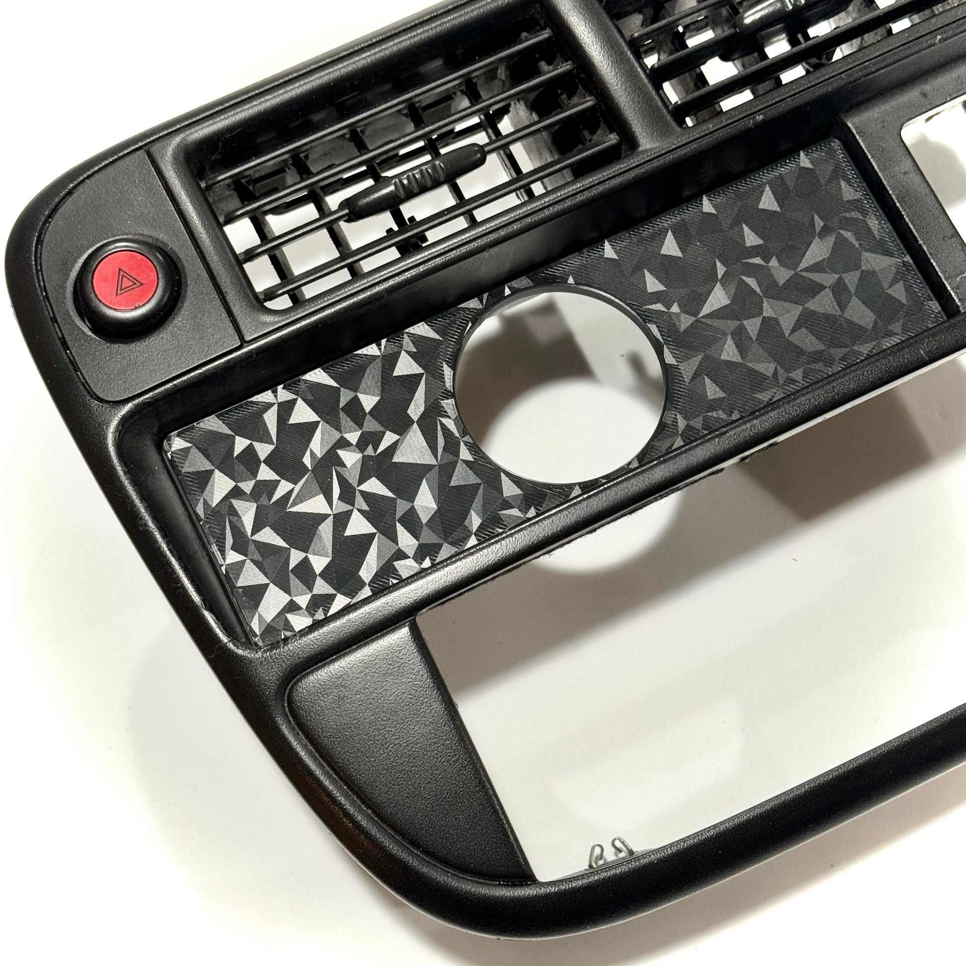 Radio Delete 1 2 3 Gauge Single Din 52mm Pod Honda Stereo - 1 Gauge Center / Diamond
