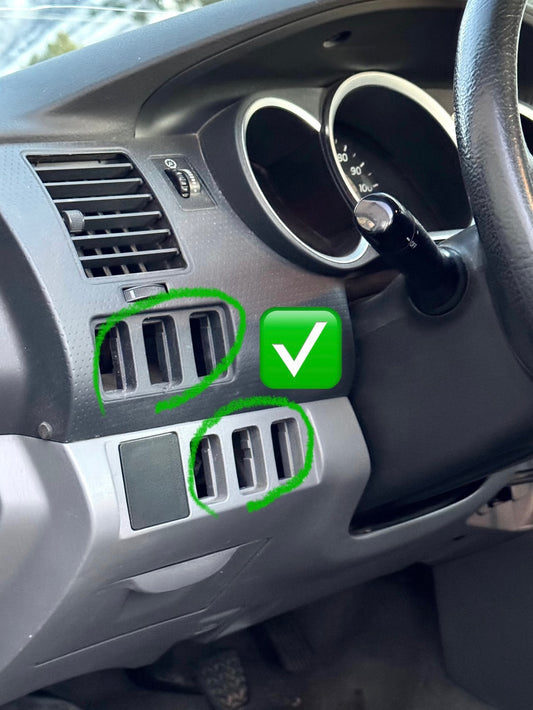 Knee Panel Button Mounts 05-15 Tacoma