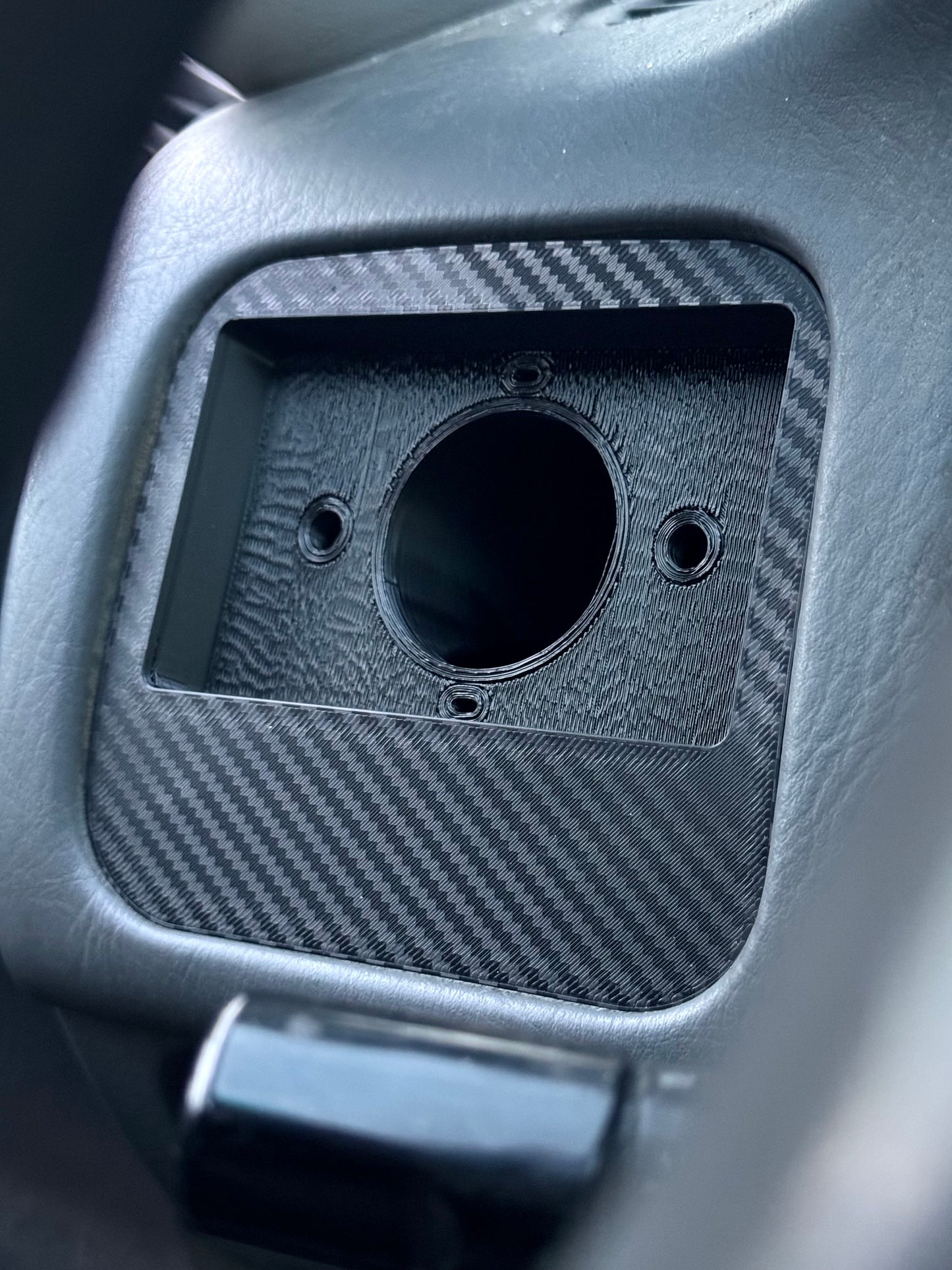 Driver Vent EK Civic - Recessed 2X4 key / Carbon Fiber