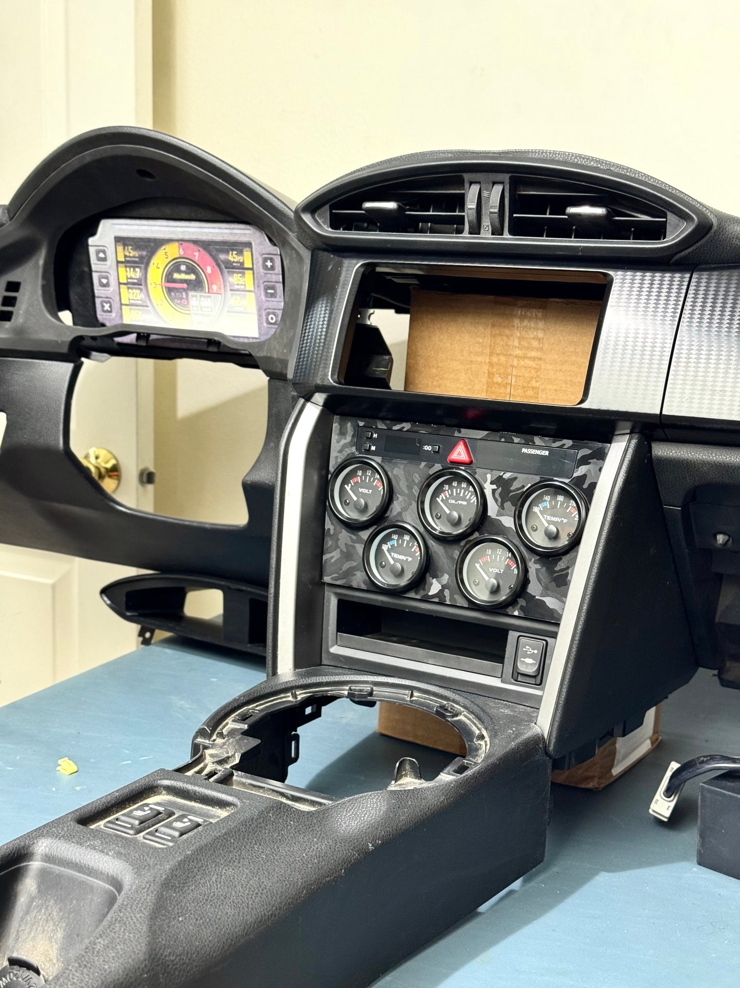Climate Control Delete or Gauge Pod FRS BRZ GT86