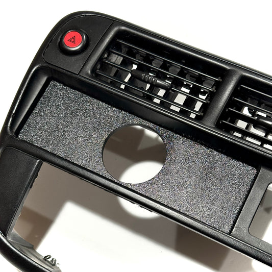 Radio Delete 1 2 3 Gauge Single Din 52mm Pod Honda Stereo - 1 Gauge Center / Textured