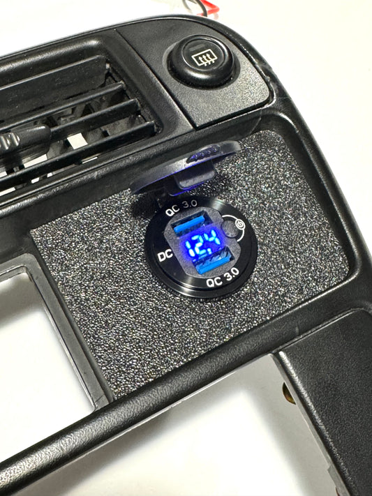 Clock / Pocket USB EK Civic - LHD / Passthrough ( tuning ) / Textured