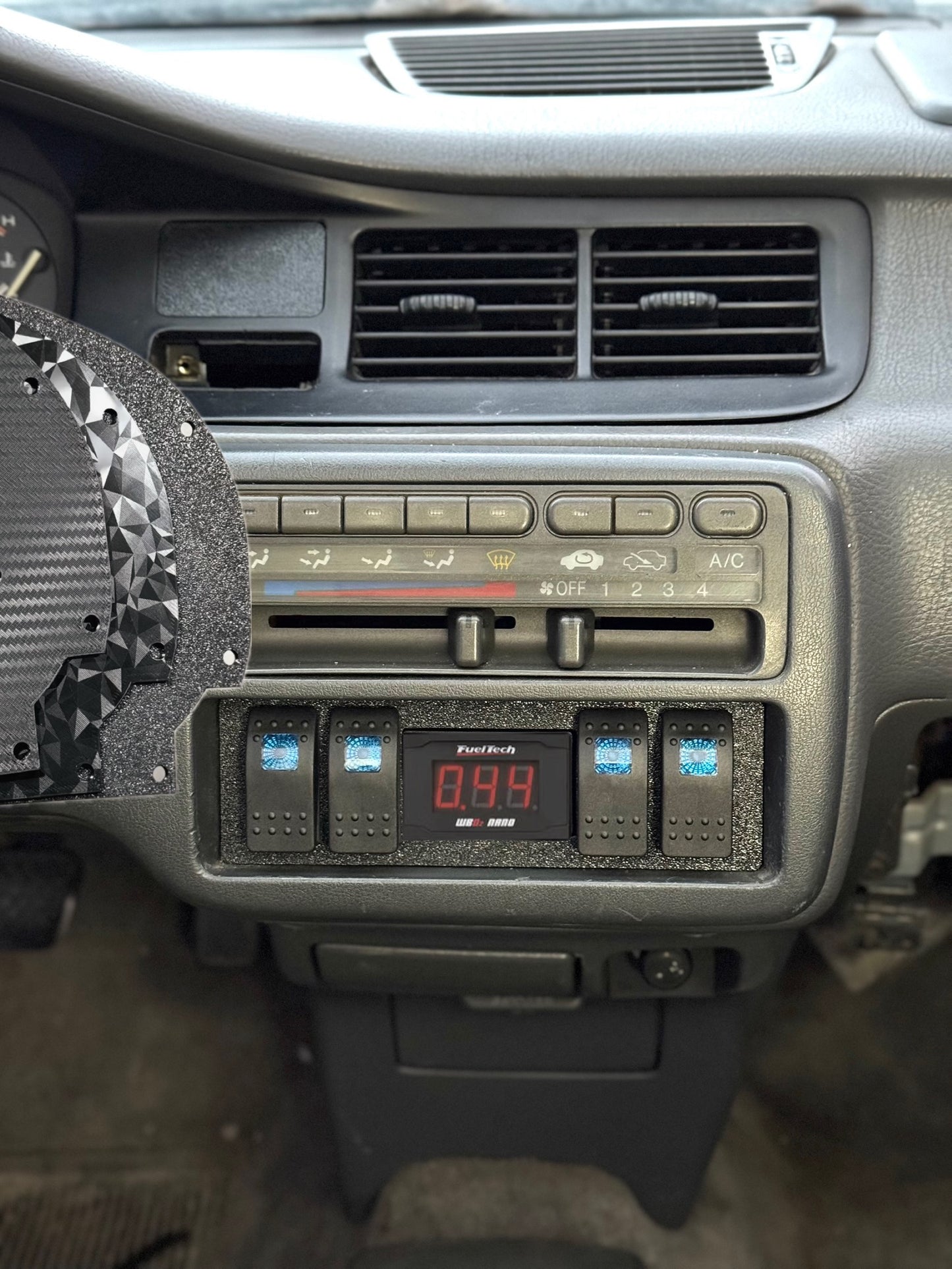 Radio Delete, Pod, Switches, FT Nano, Single Din SCREW MOUNT