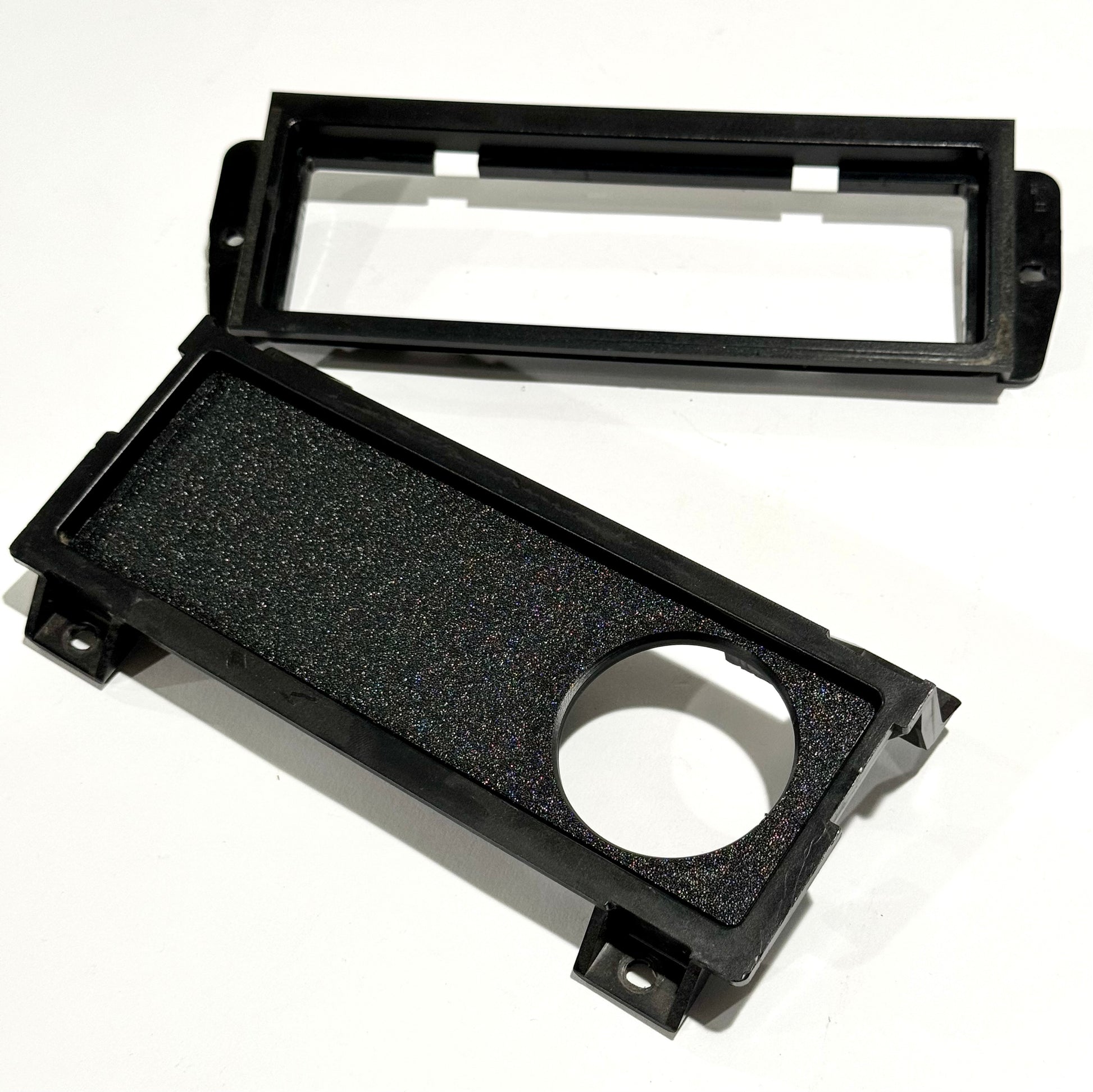 Radio Delete 1 2 3 Gauge Single Din 52mm Pod Honda Stereo - 1 Gauge Offset / Textured