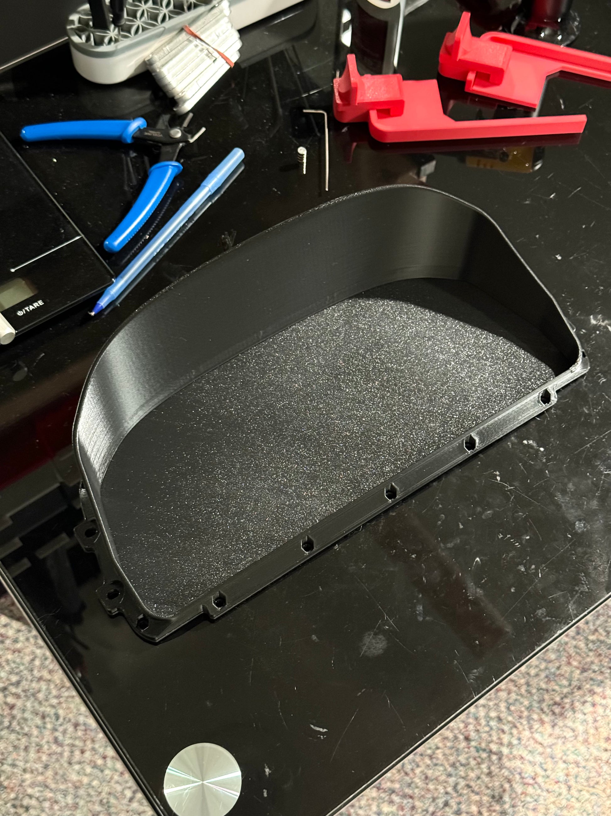 Cluster Display PANEL Mount EF CRX - Textured / Blank / Delete