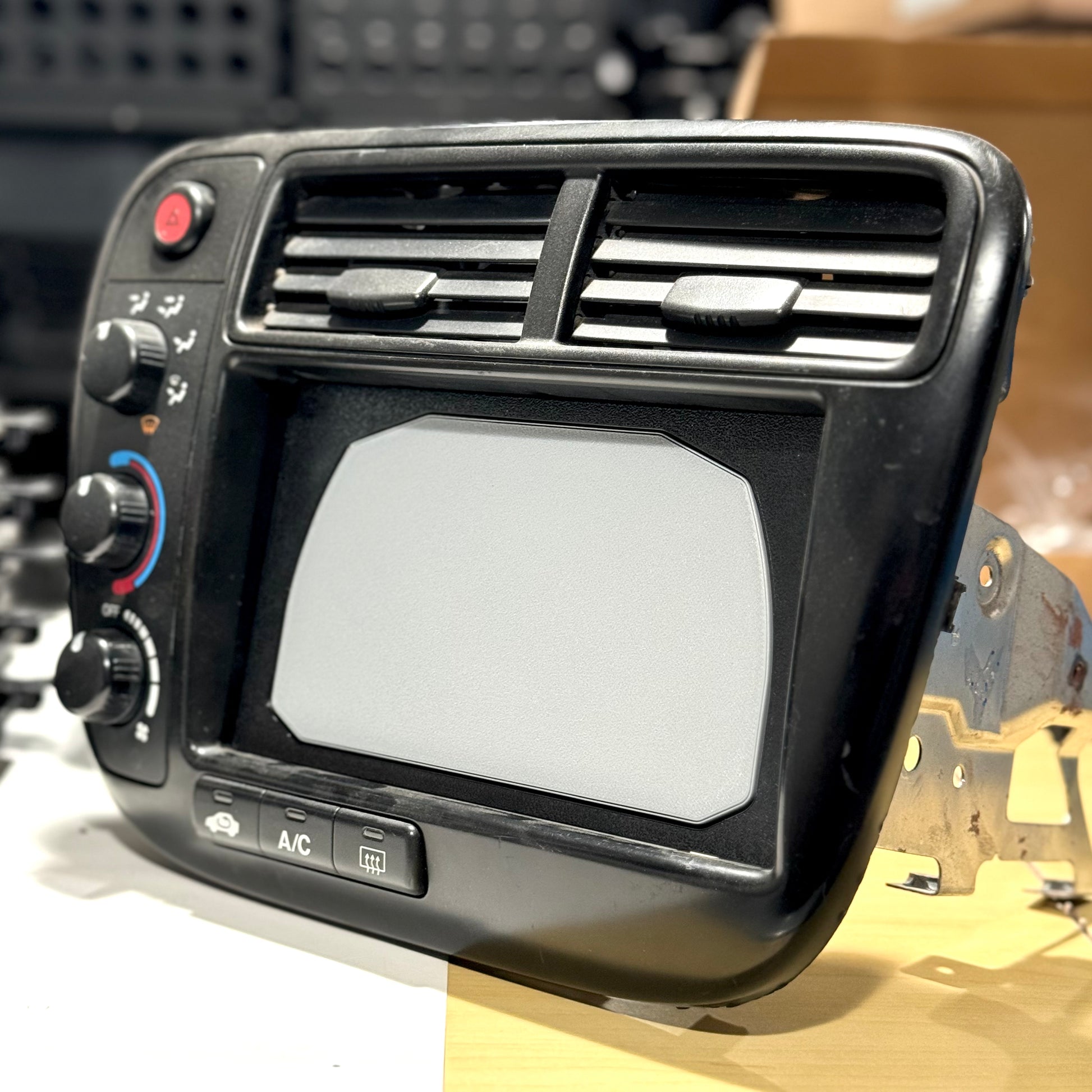 Double Din Display Mount Honda Radio - Textured / AIM MXS