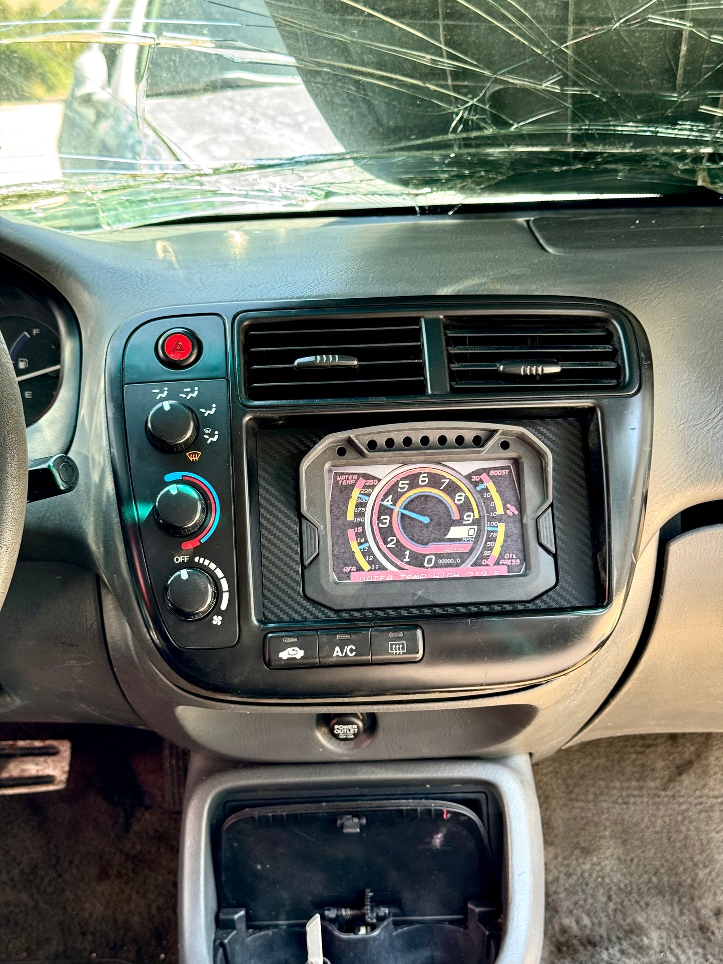 Double Din Display Mount Honda Radio